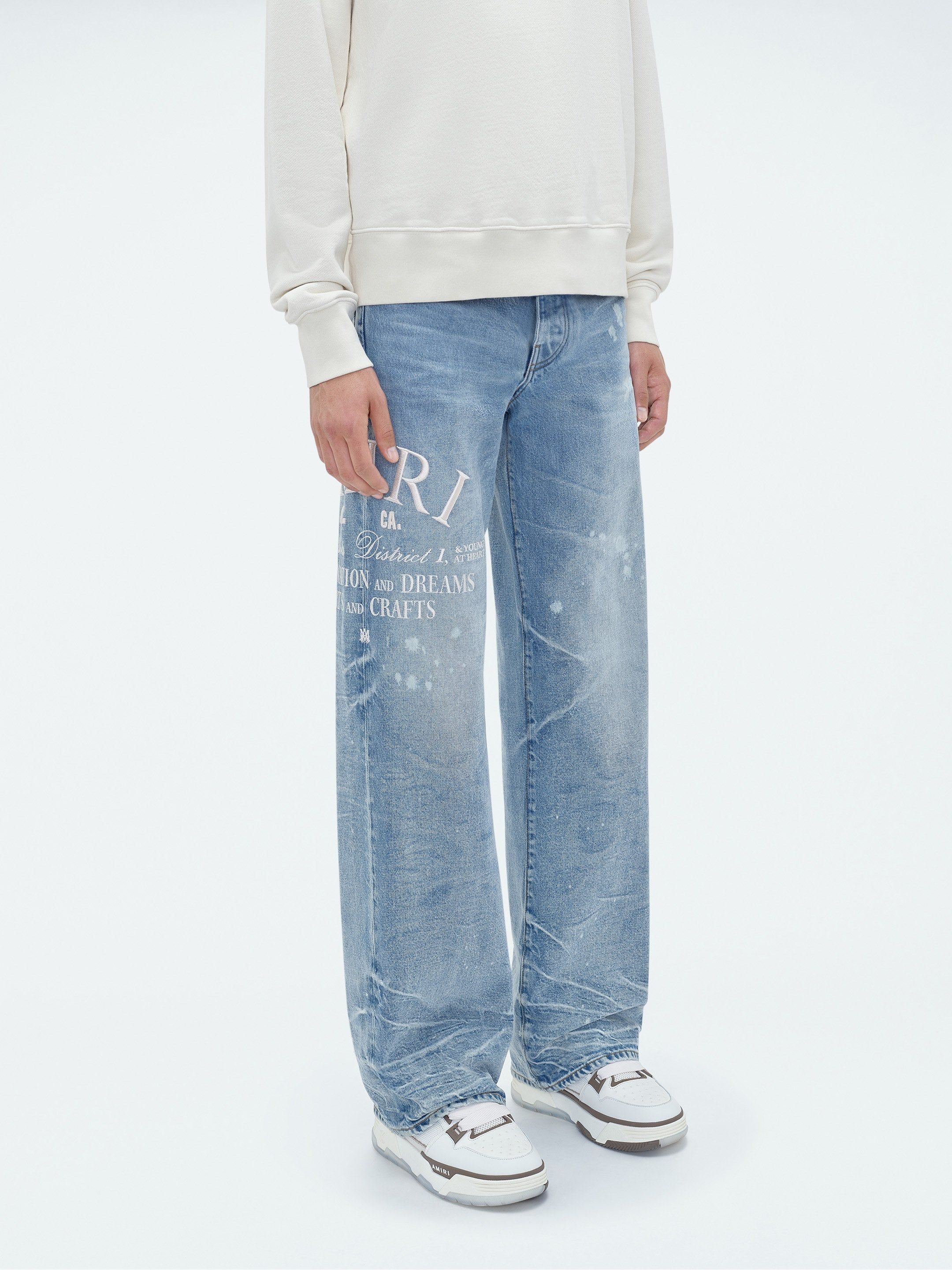 AMIRI ARTS DISTRICT BAGGY JEAN - PERFECT INDIGO sold by AMIRI product image thumbnail 4