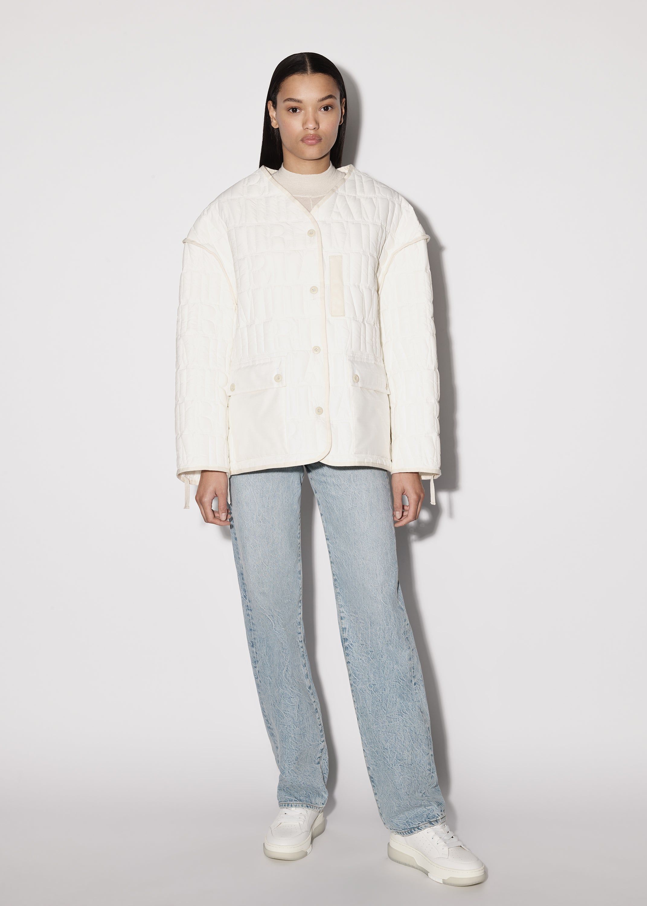 WOMEN - LINER JACKET - ALABASTER sold by AMIRI product image thumbnail 2