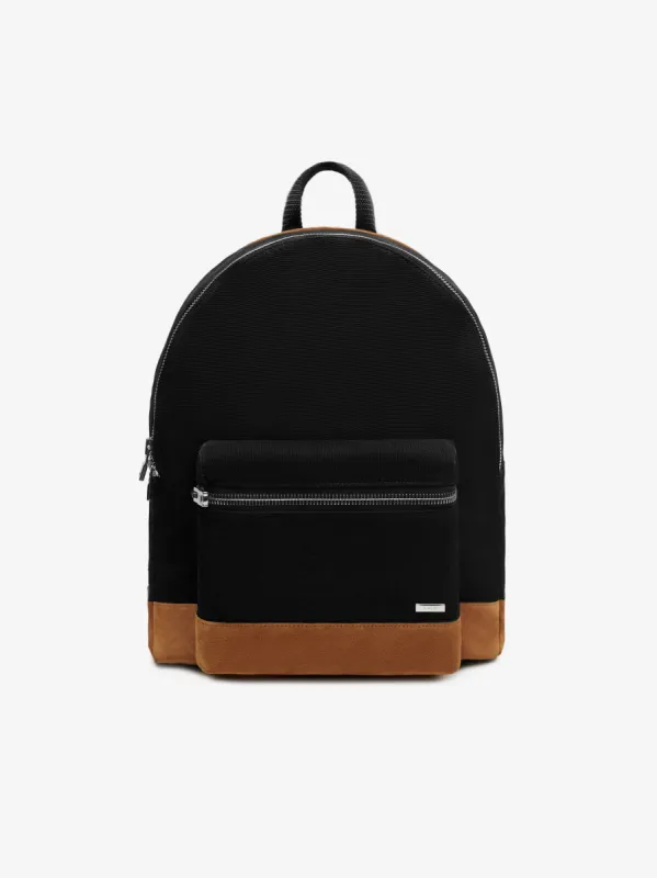 CLASSIC CANVAS / SUEDE BACKPACK - BLACK made by AMIRI