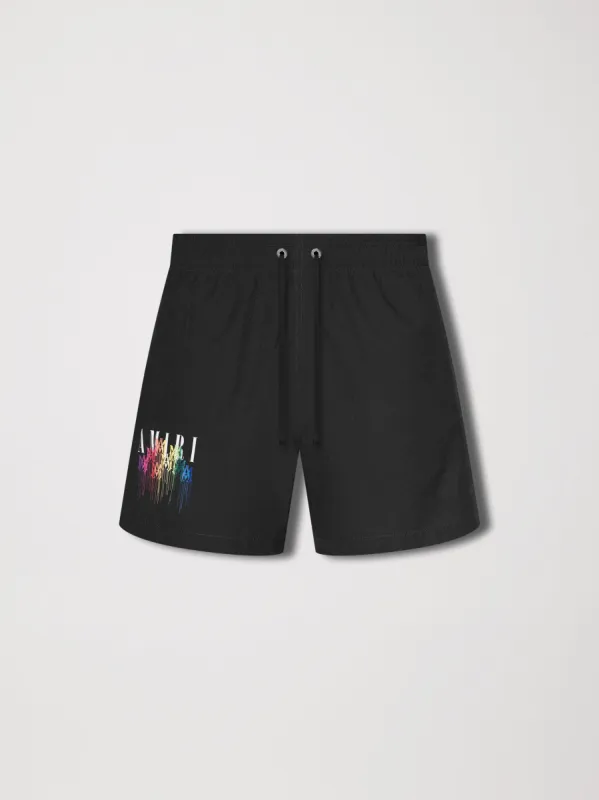 M.A. DRIP SWIM TRUNKS - BLACK made by AMIRI
