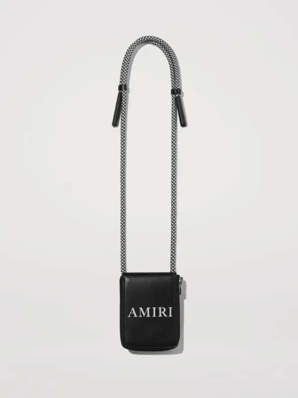 AMIRI CROSSBODY ZIP AROUND - BLACK made by AMIRI