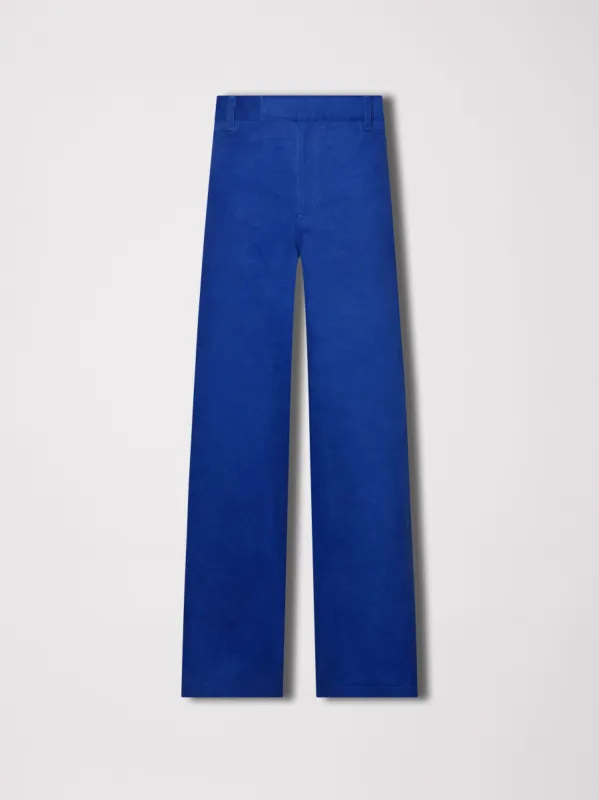 WOMEN - BAGGY CHINO - BLUE sold by AMIRI