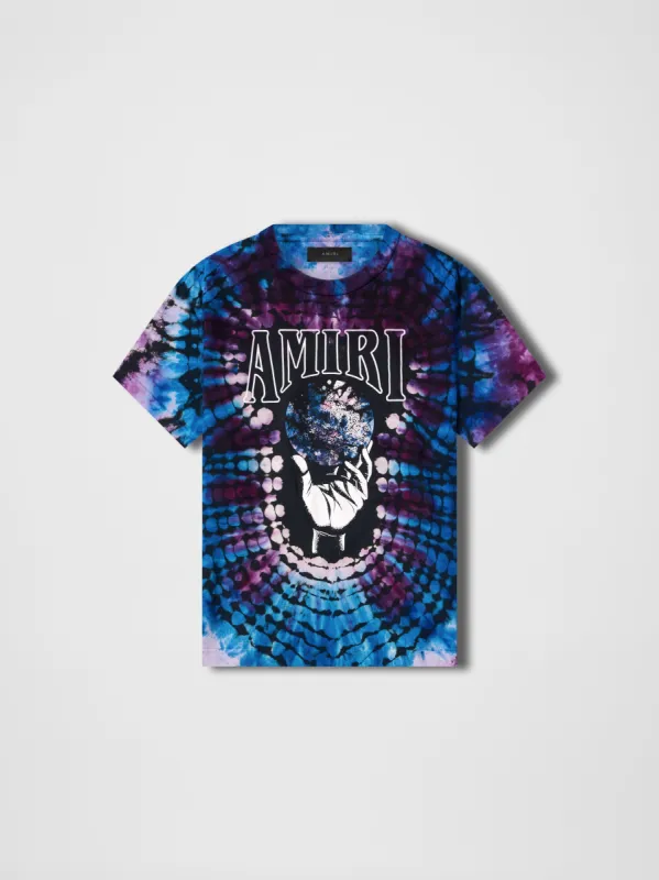 WOMEN - CRYSTAL BALL TEE - PURPLE sold by AMIRI