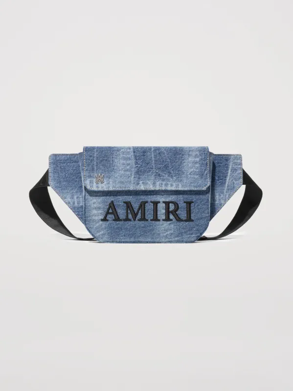 M.A. CROSSBODY DENIM - CLAY INDIGO BLACK made by AMIRI
