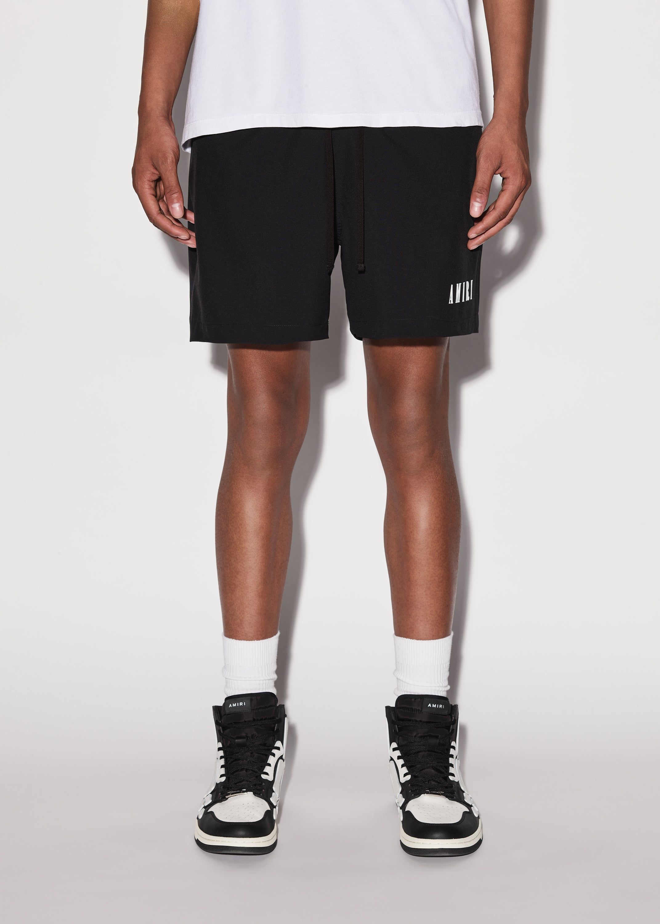 CORE LOGO SWIM TRUNKS - BLACK sold by AMIRI product image thumbnail 2