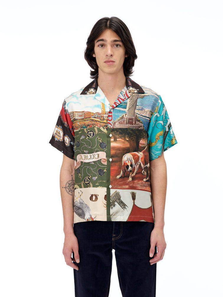 Souvenir Patchwork SS Shirt - Multi-Color sold by AMIRI product image thumbnail 2