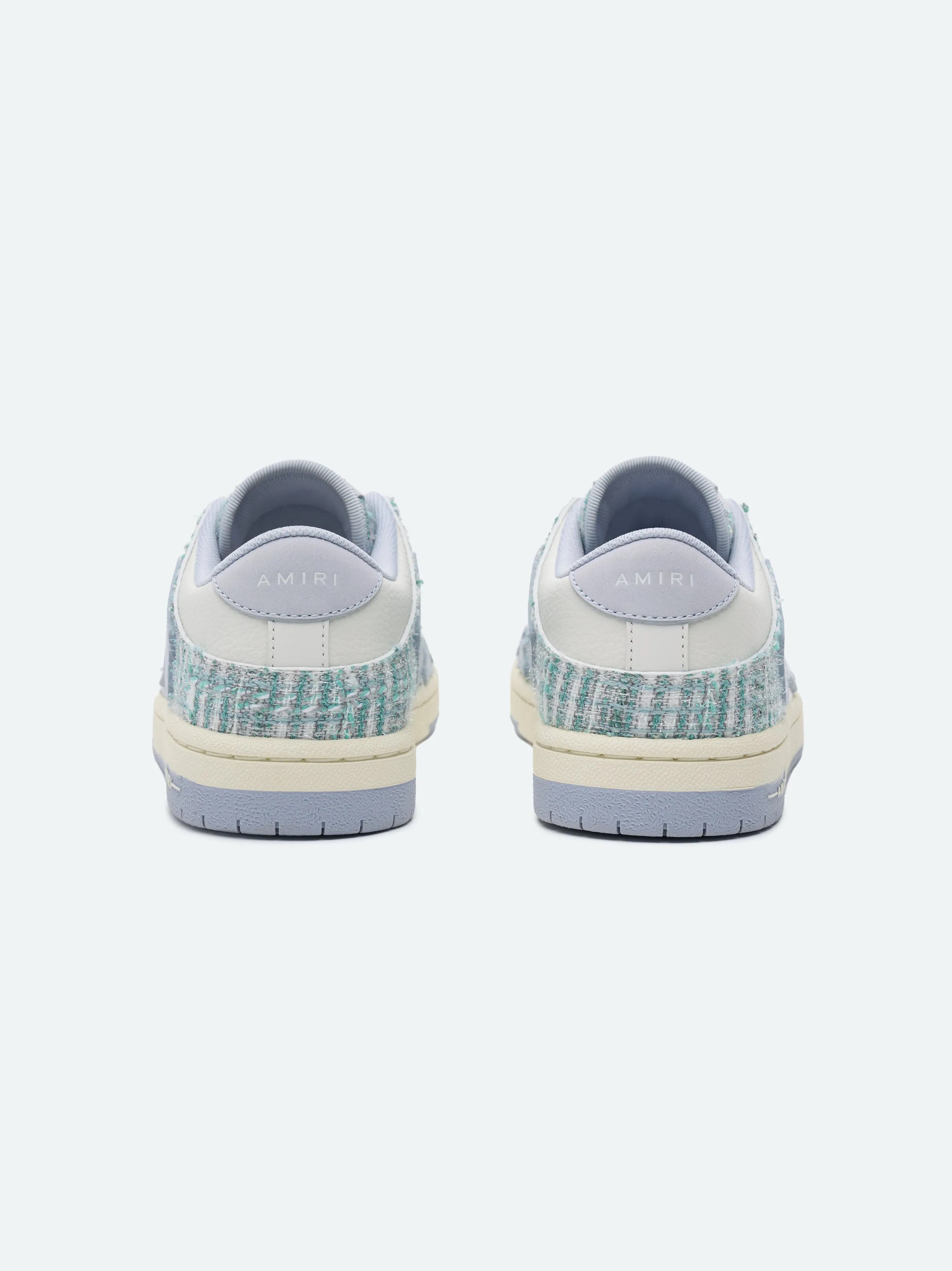 WOMEN - BOUCLE SKEL TOP LOW - Grey Blue sold by AMIRI product image thumbnail 4