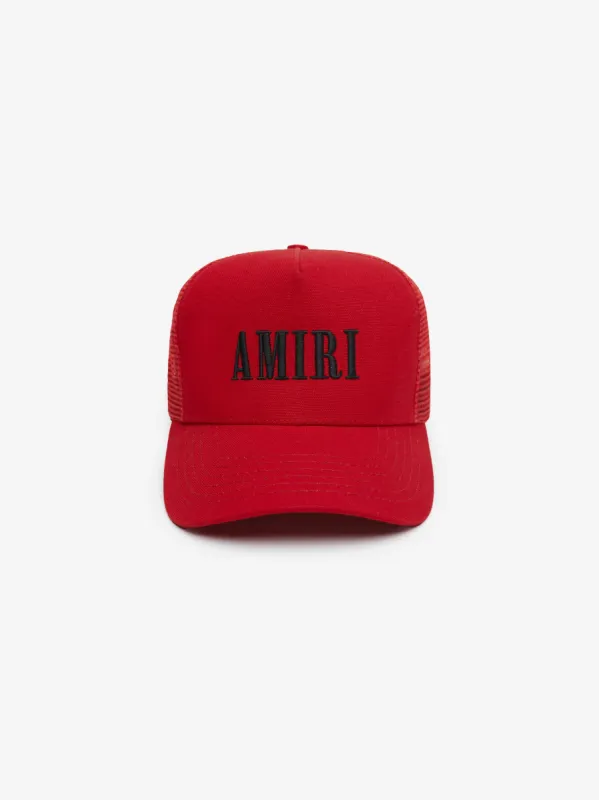 AMIRI CORE LOGO TRUCKER - Red sold by AMIRI