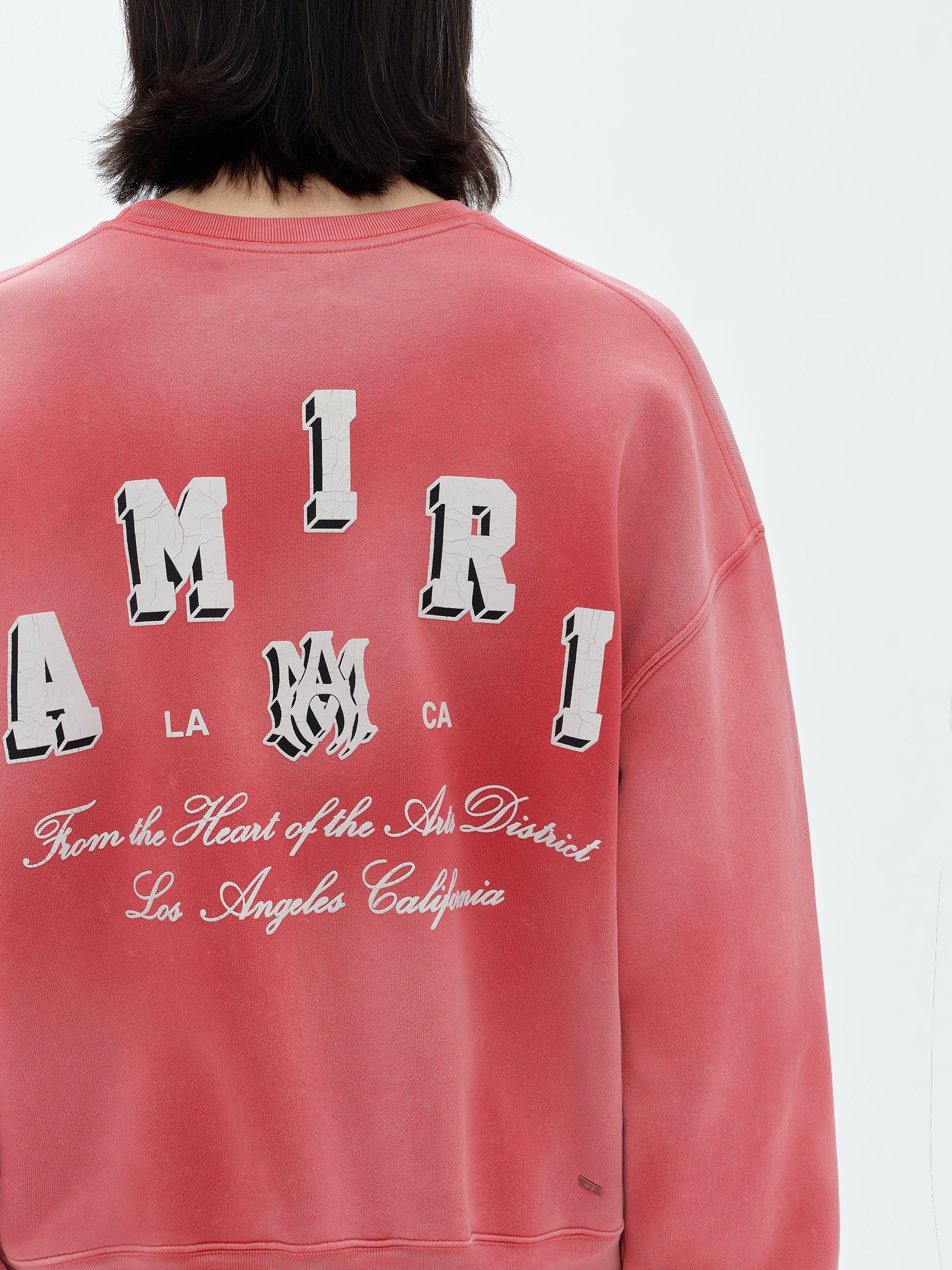 VINTAGE COLLEGIATE CREW - RED sold by AMIRI product image thumbnail 7