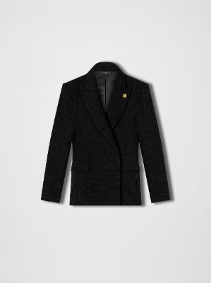 WOMEN - DOUBLE BREASTED BLAZER - BLACK sold by AMIRI