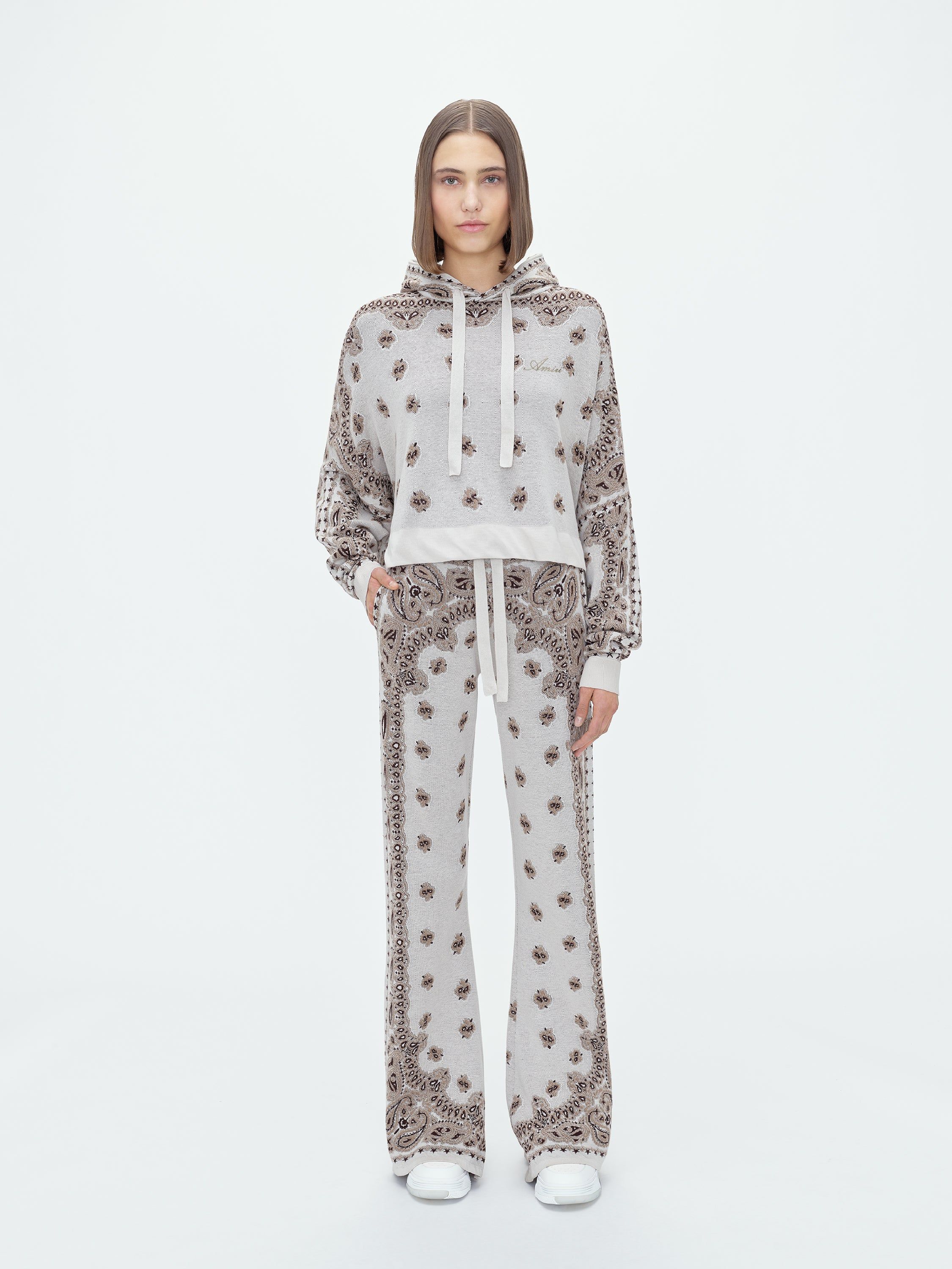 WOMEN - BANDANA PANTS - WHITE sold by AMIRI product image thumbnail 3