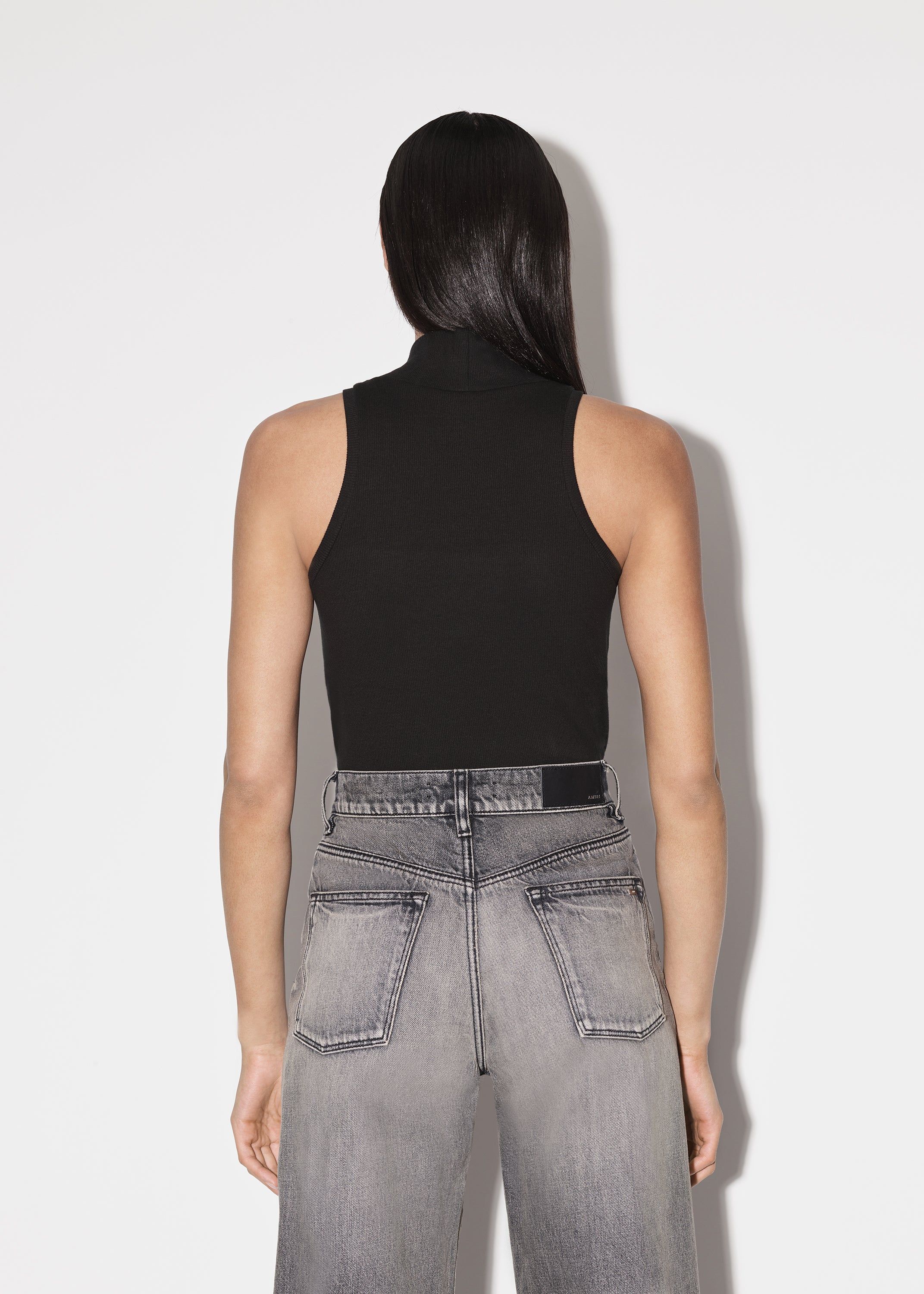WOMEN - SLEEVELESS BODYSUIT - BLACK sold by AMIRI product image thumbnail 5