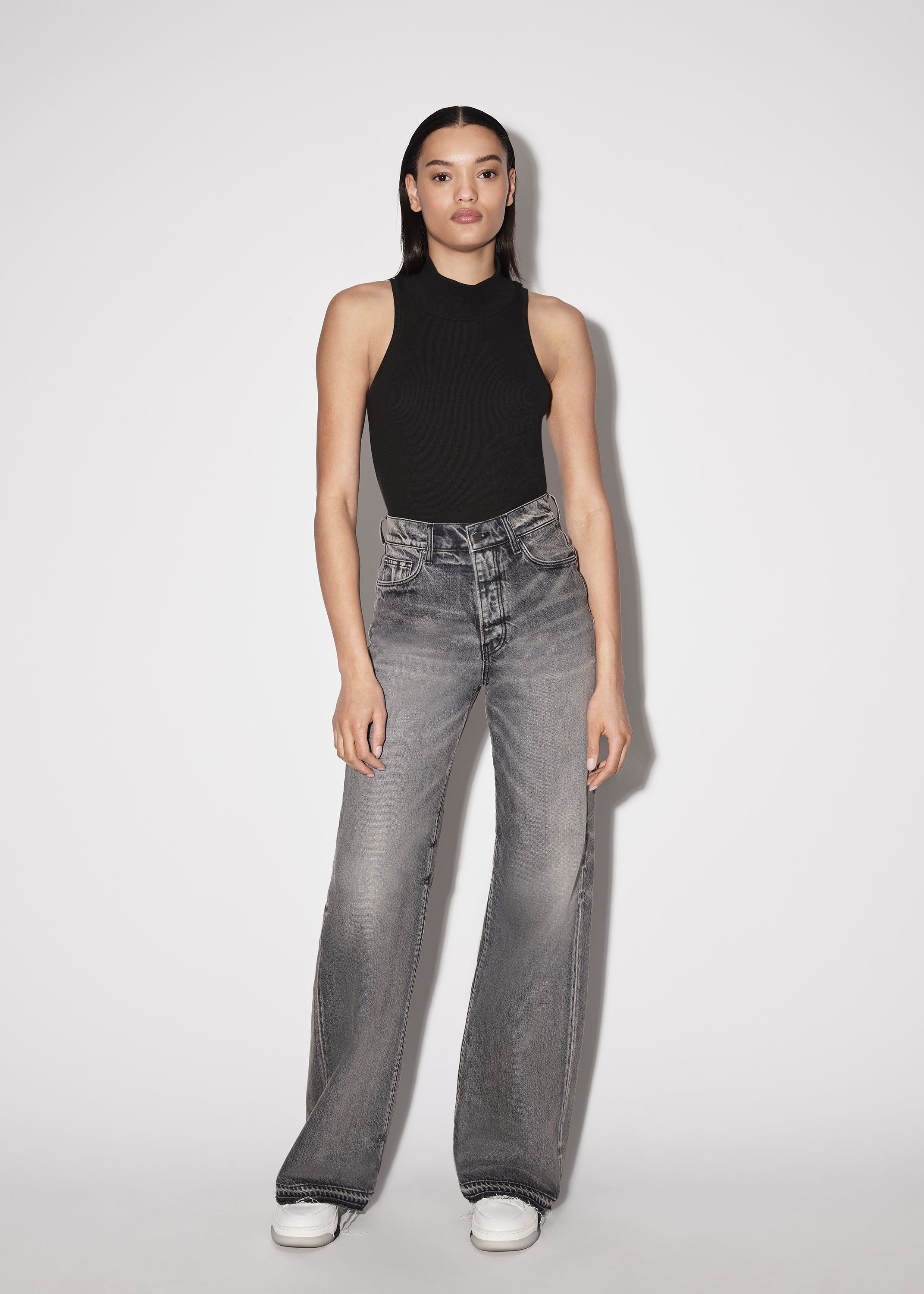 WOMEN - SLEEVELESS BODYSUIT - BLACK sold by AMIRI product image thumbnail 2