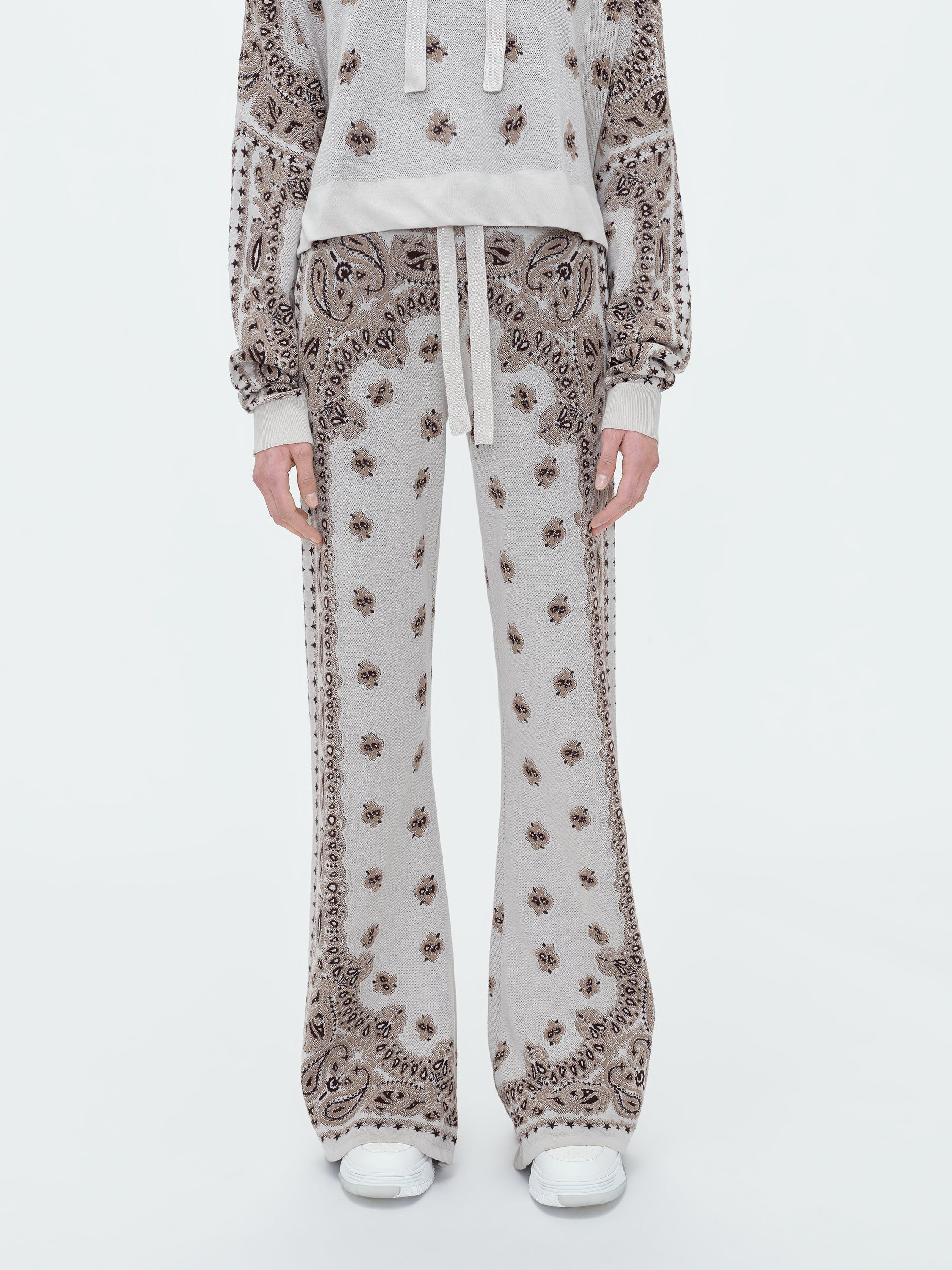 WOMEN - BANDANA PANTS - WHITE sold by AMIRI product image thumbnail 4