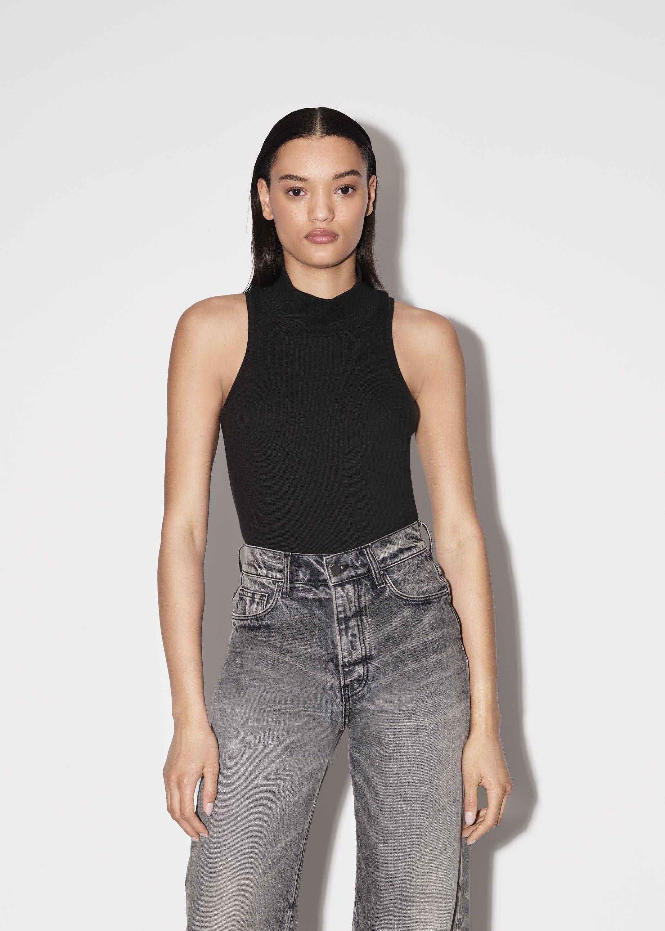 WOMEN - SLEEVELESS BODYSUIT - BLACK sold by AMIRI product image thumbnail 3