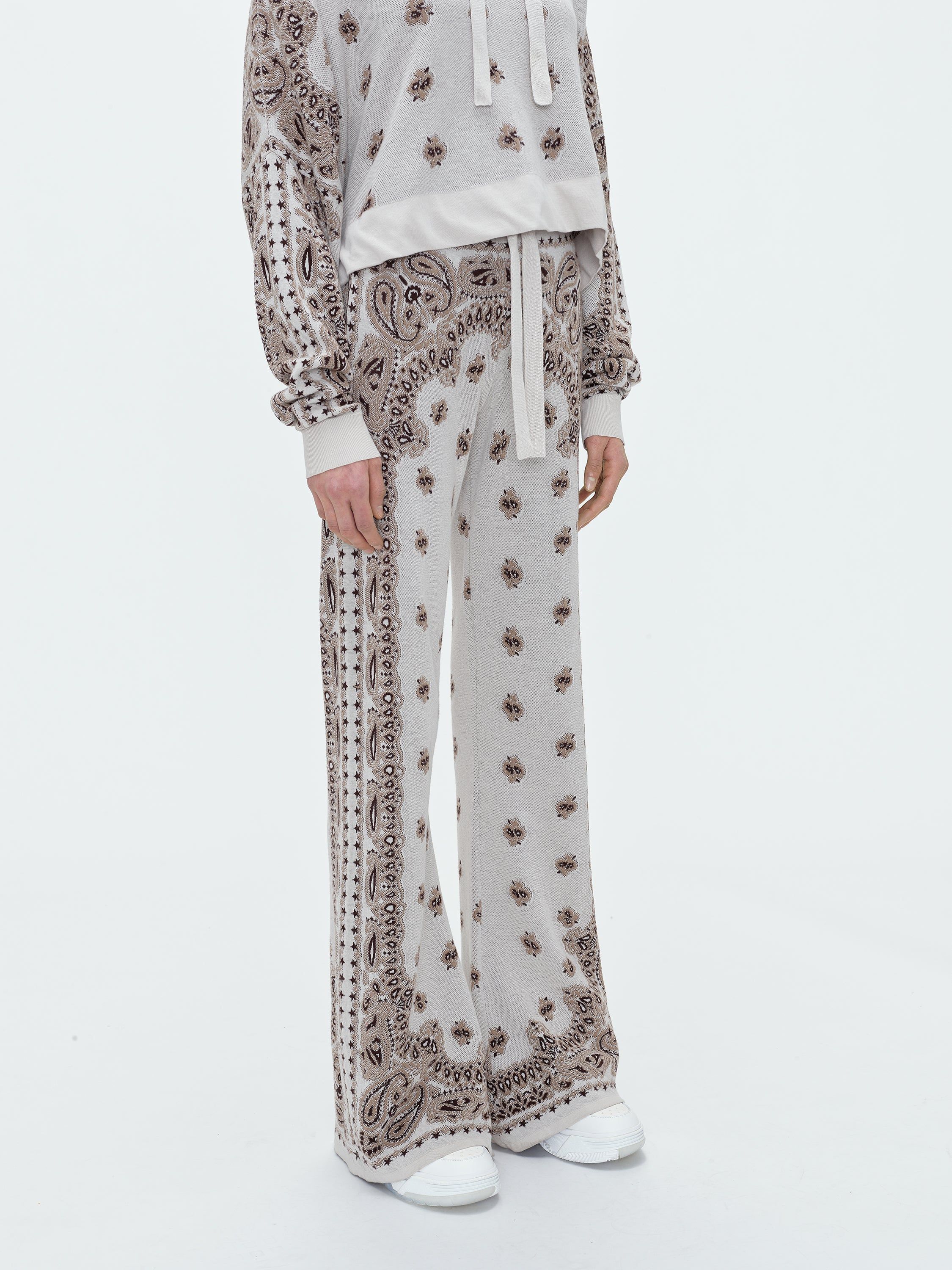 WOMEN - BANDANA PANTS - WHITE sold by AMIRI product image thumbnail 5