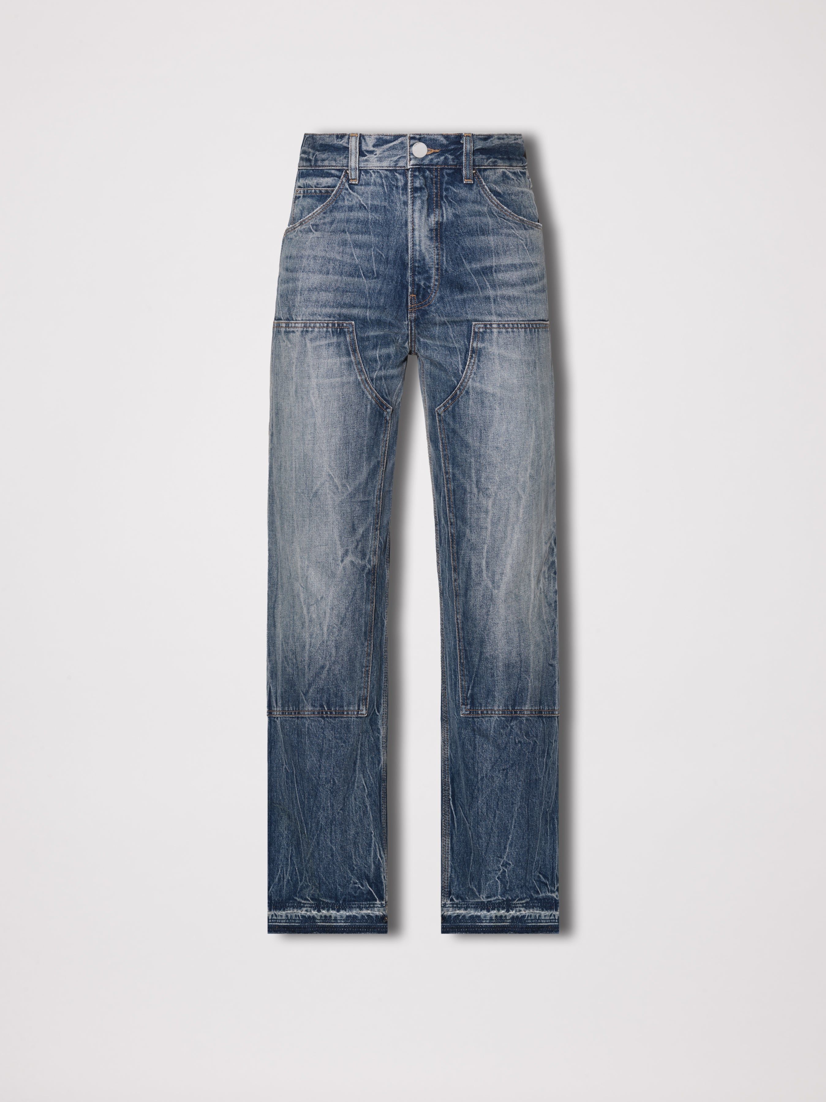 WOMEN - CARPENTER JEAN - CLAY INDIGO sold by AMIRI