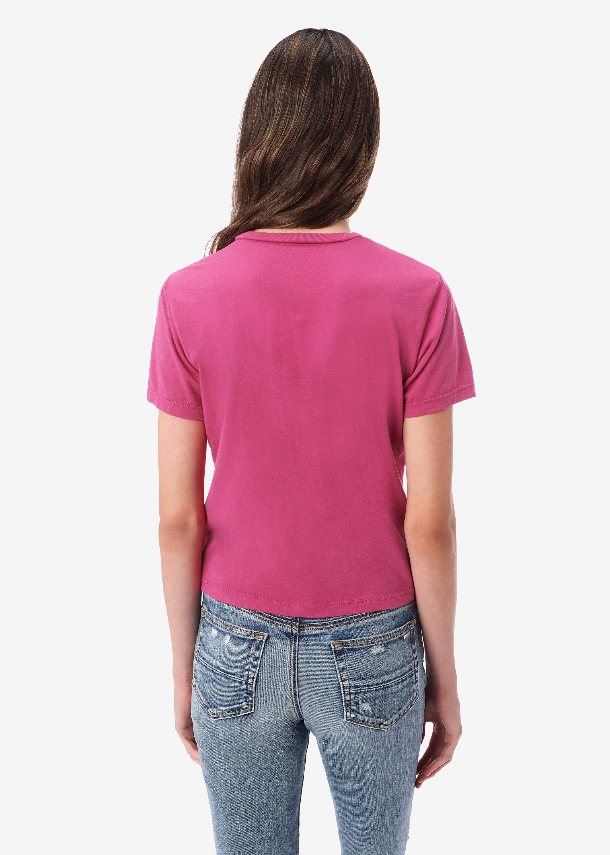 WOMEN - WOMEN'S AMIRI CORE LOGO TEE - PINK sold by AMIRI product image thumbnail 4
