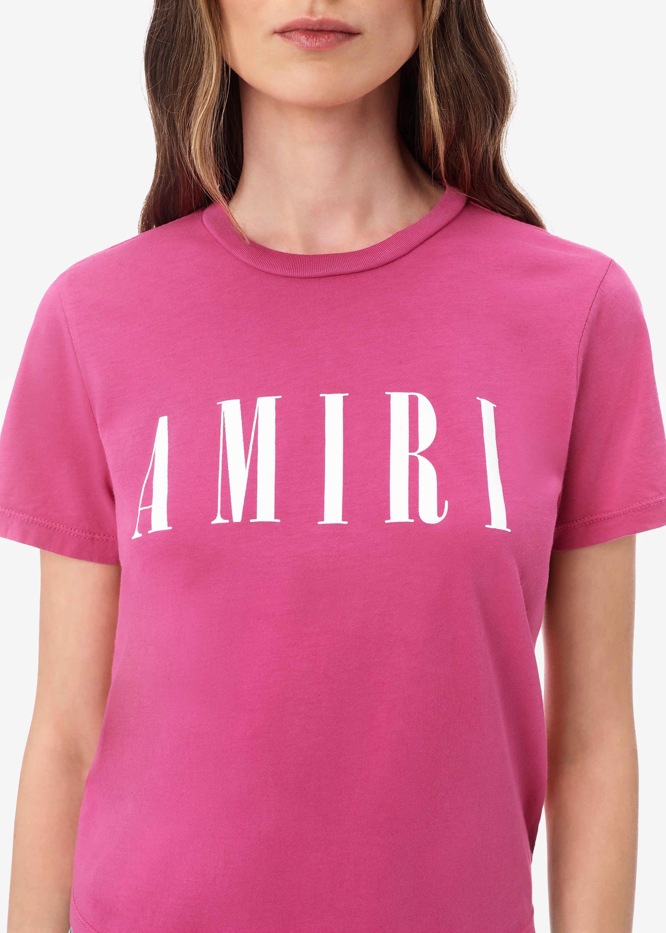WOMEN - WOMEN'S AMIRI CORE LOGO TEE - PINK sold by AMIRI product image thumbnail 5