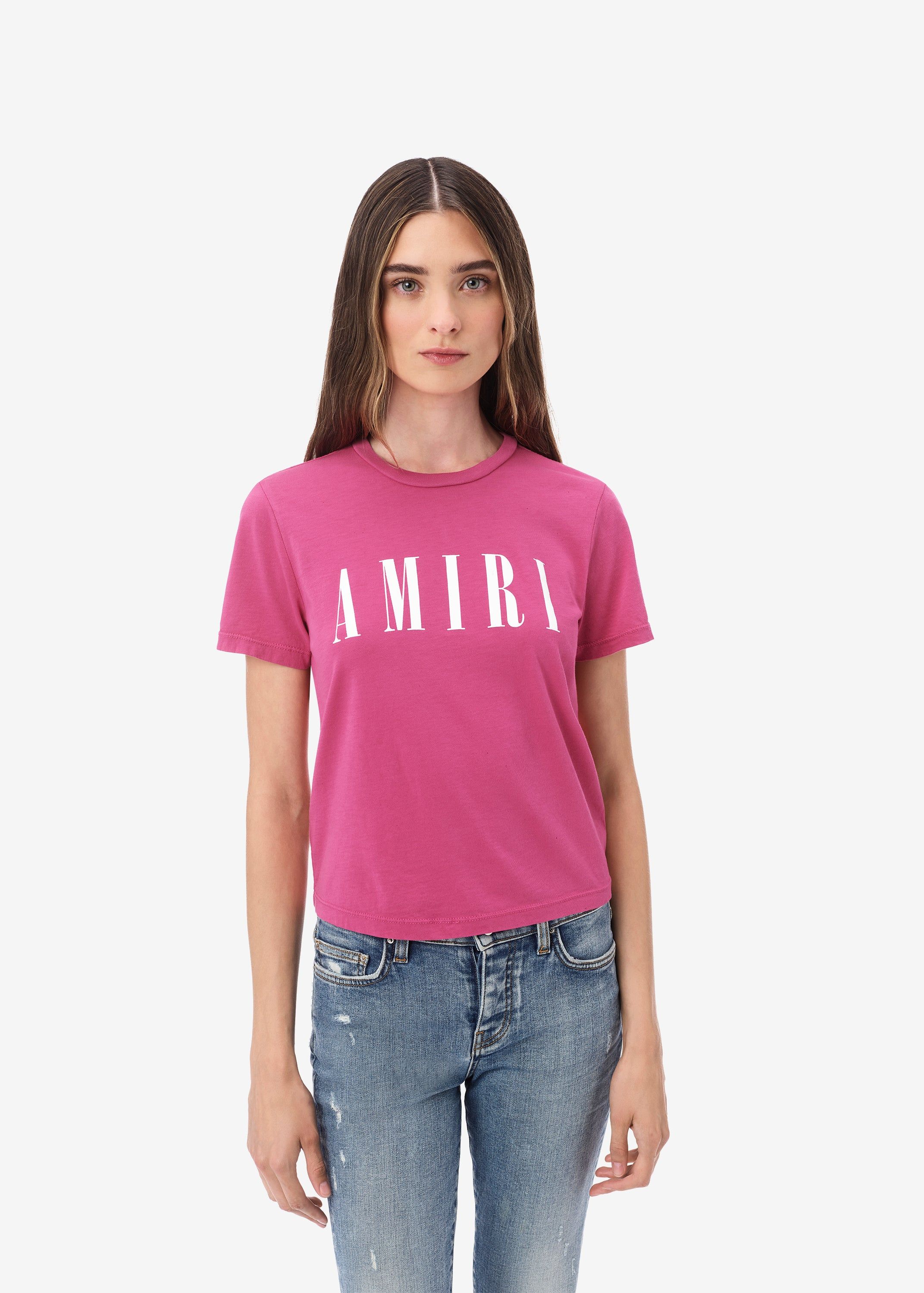 WOMEN - WOMEN'S AMIRI CORE LOGO TEE - PINK sold by AMIRI product image thumbnail 2