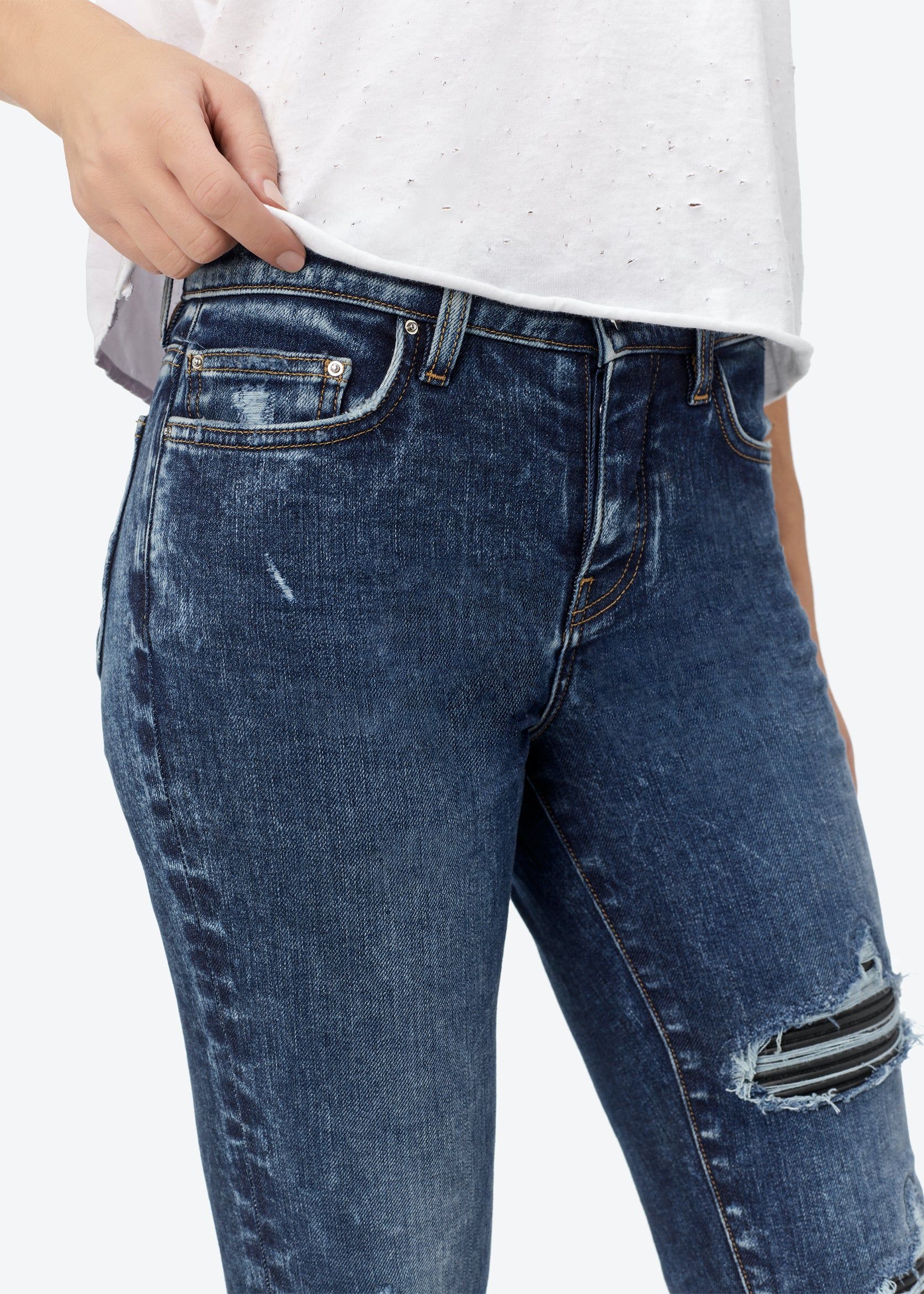 WOMEN - WOMEN'S MX1 JEAN - DEEP CLASSIC sold by AMIRI product image thumbnail 5