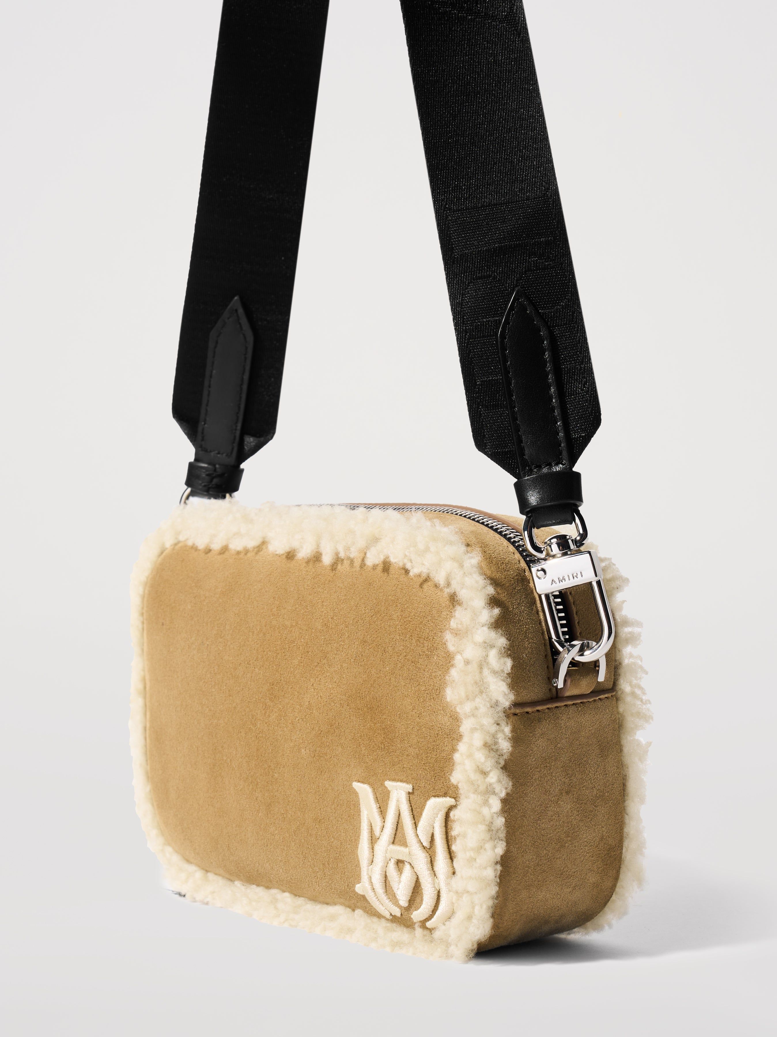 SHEARLING CAMERA CASE - NATURAL sold by AMIRI product image thumbnail 2