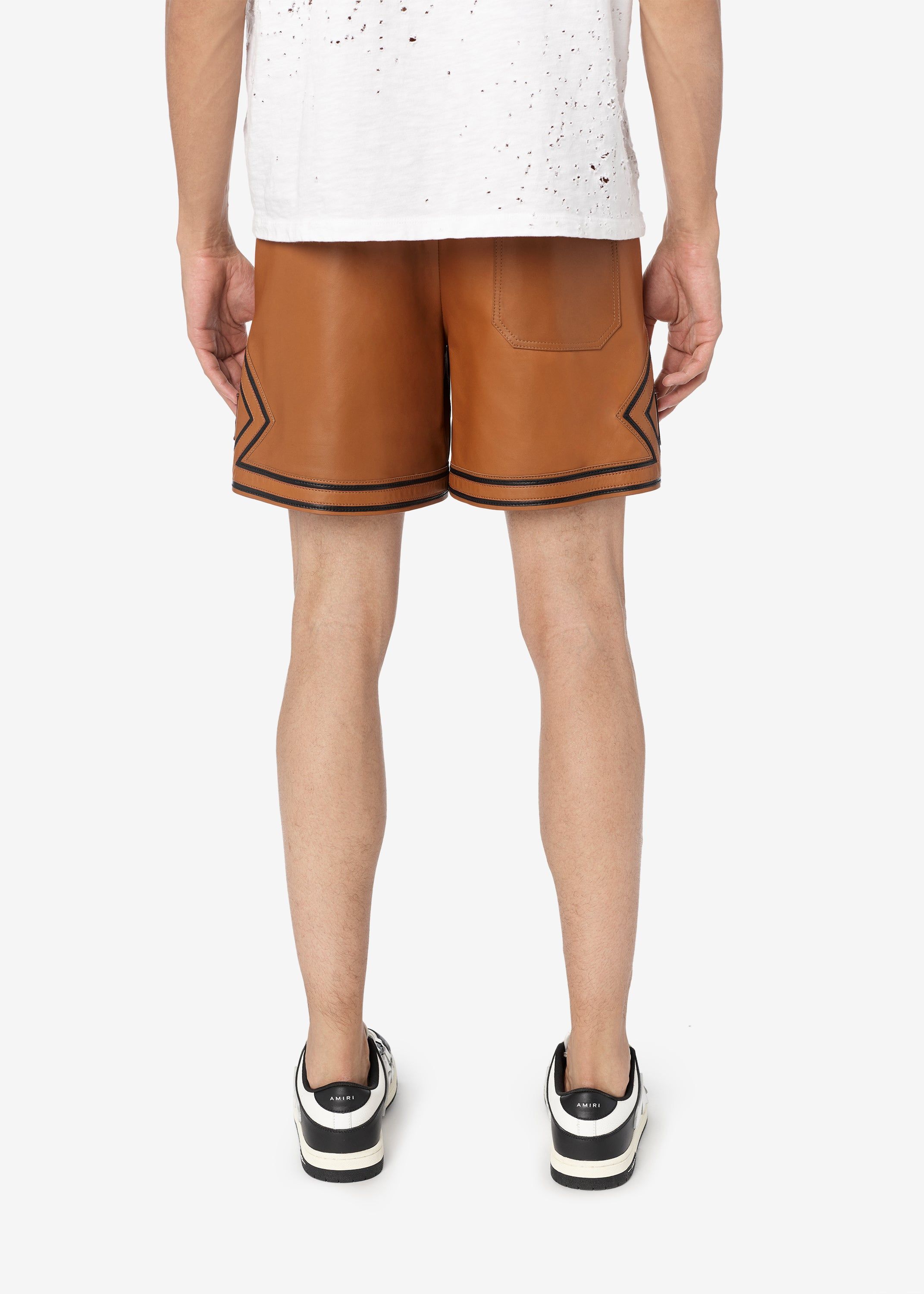 M.A. DRAWSTRING BOXING SHORT - Brown sold by AMIRI product image thumbnail 5