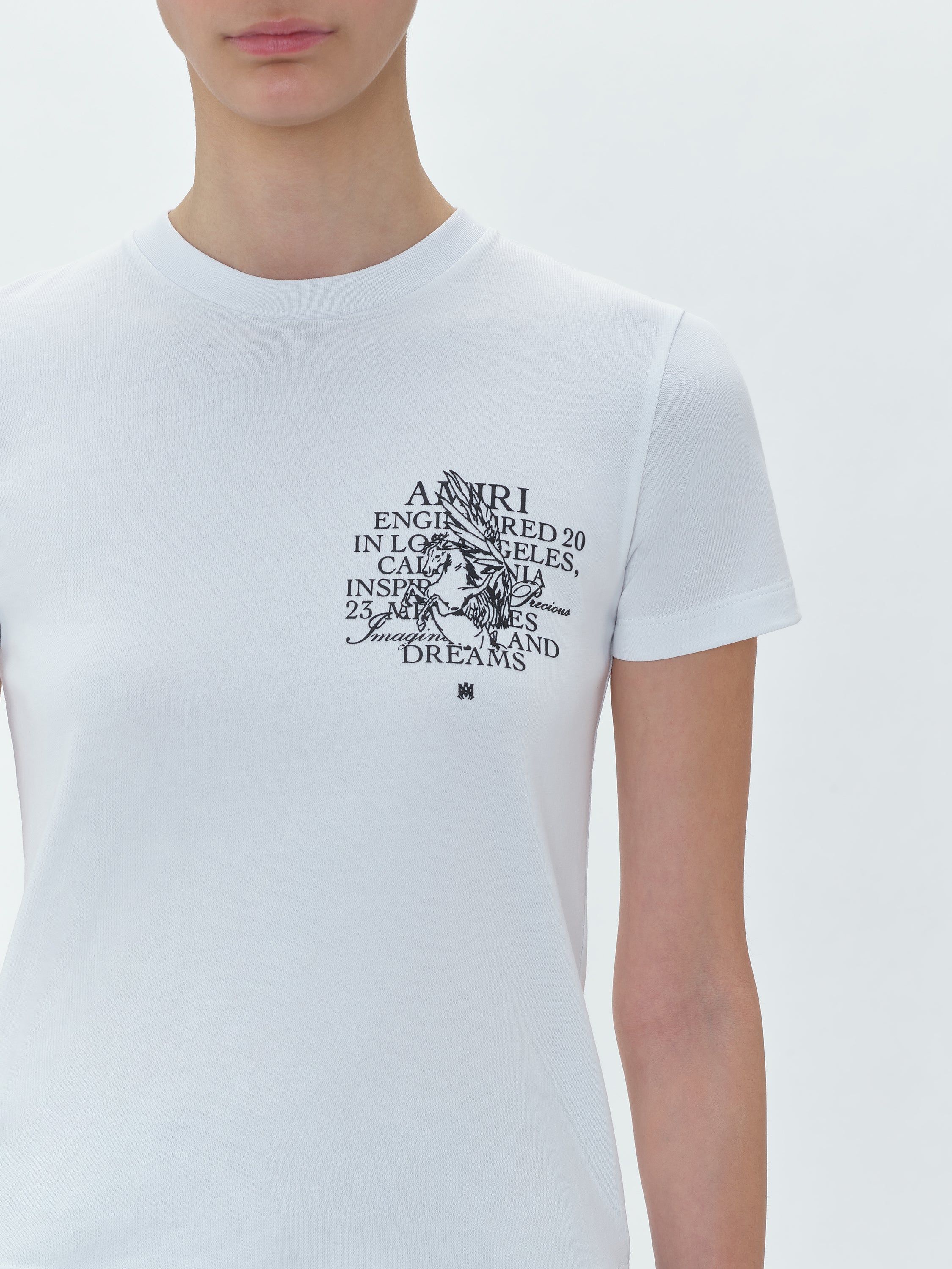 WOMEN - PRECIOUS MEMORIES TEE - WHITE sold by AMIRI product image thumbnail 5