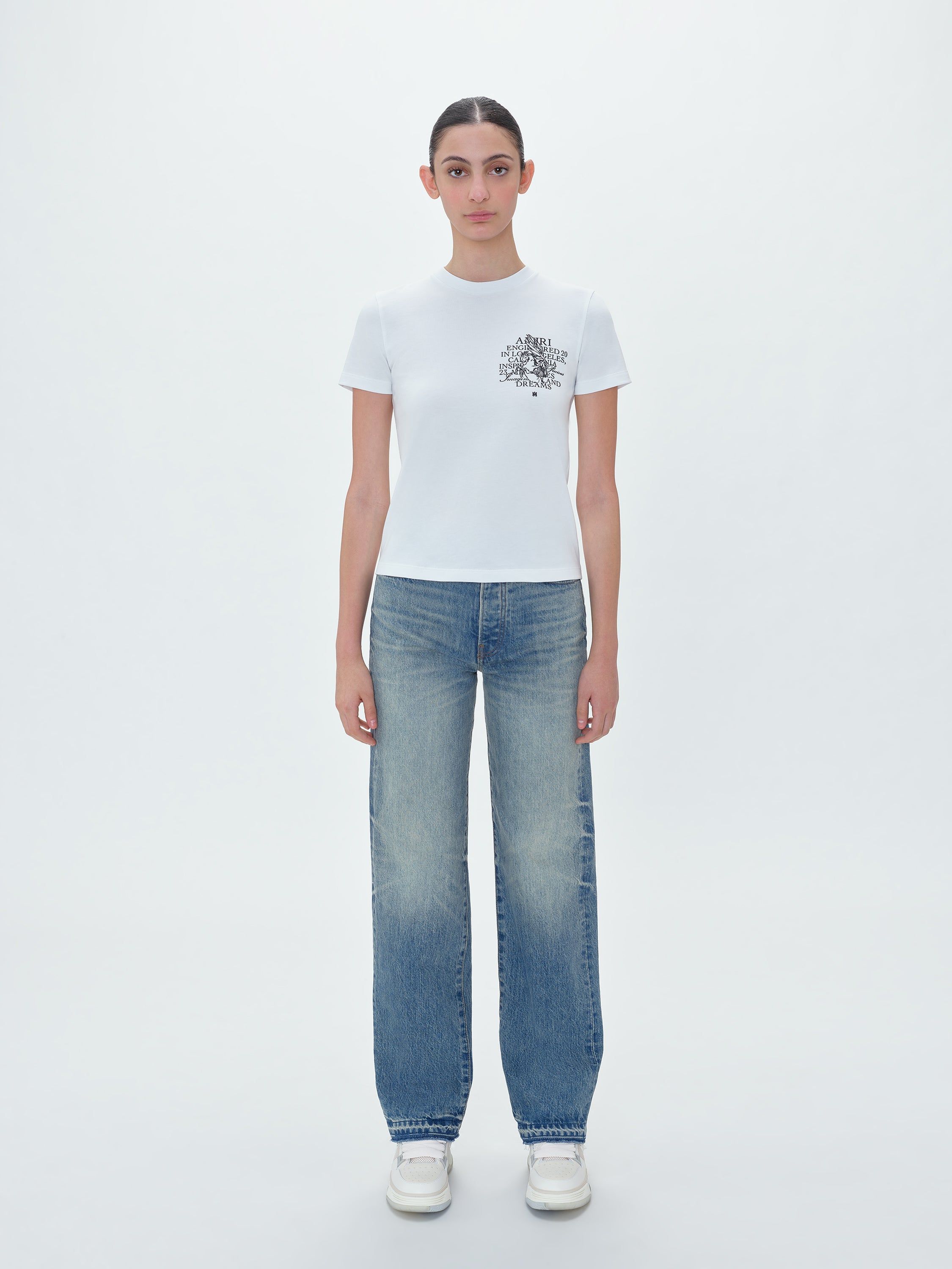 WOMEN - PRECIOUS MEMORIES TEE - WHITE sold by AMIRI product image thumbnail 2
