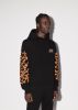 AMIRI BONES HOODIE - BLACK / ORANGE sold by AMIRI