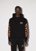 AMIRI BONES HOODIE - BLACK / ORANGE sold by AMIRI