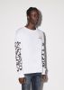 AMIRI BONES LONG SLEEVE TEE - WHITE / BLACK sold by AMIRI