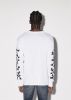 AMIRI BONES LONG SLEEVE TEE - WHITE / BLACK sold by AMIRI
