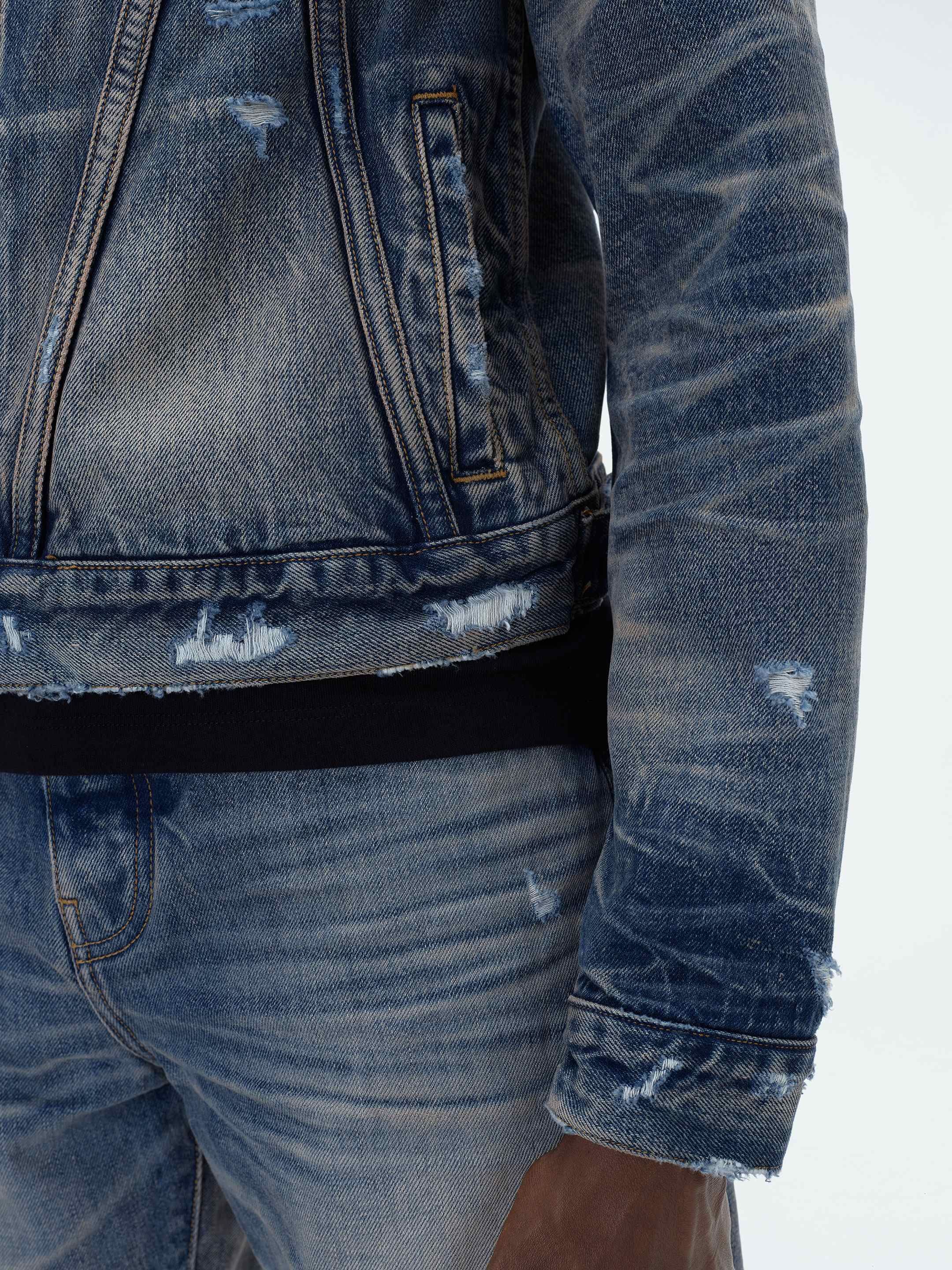 MA TRUCKER - VINTAGE INDIGO sold by AMIRI product image thumbnail 6