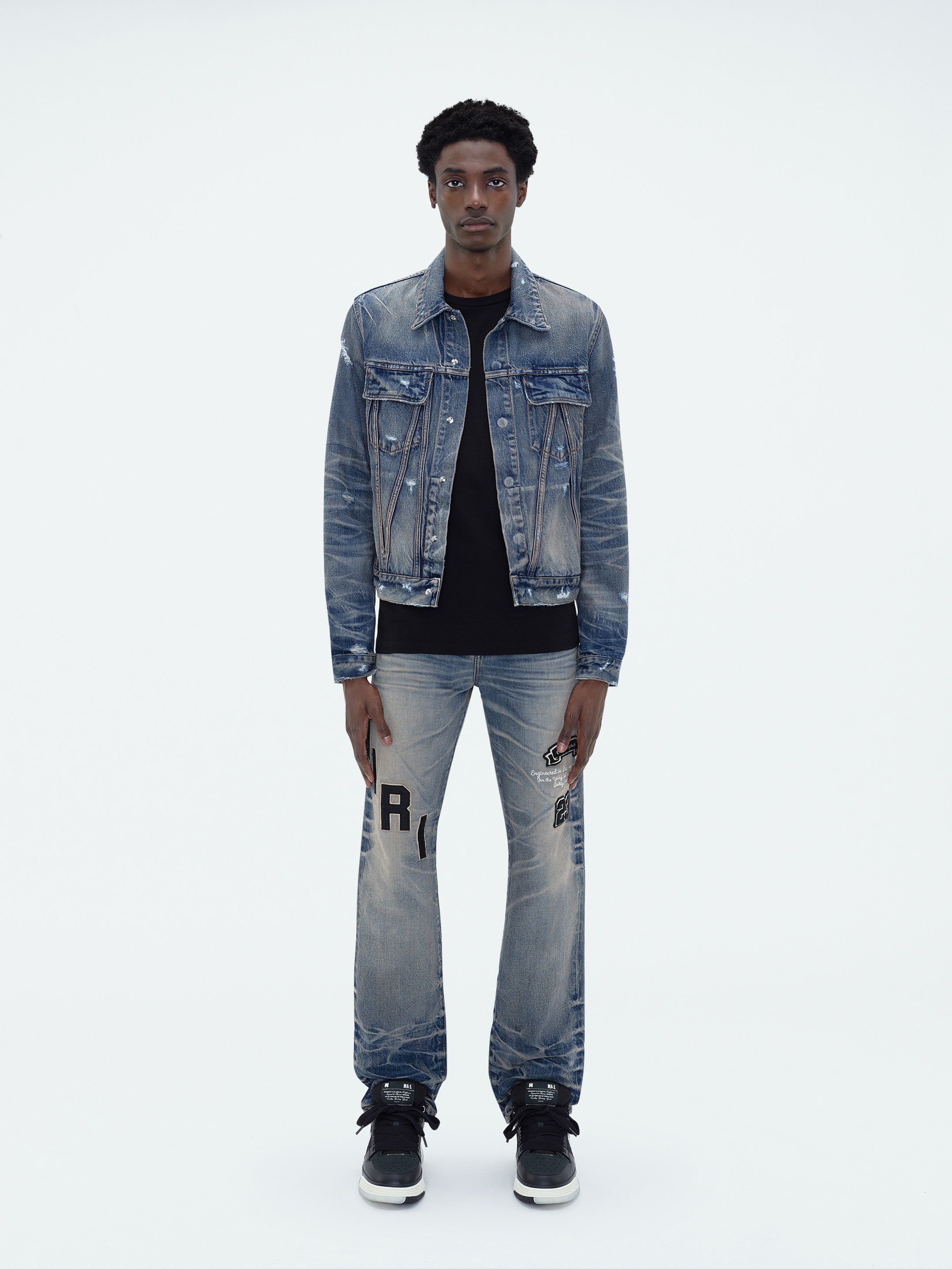 MA TRUCKER - VINTAGE INDIGO sold by AMIRI product image thumbnail 2