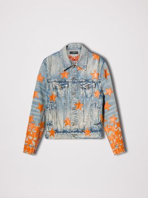 CHEMIST STAR TRUCKER JACKET - CLAY INDIGO made by AMIRI