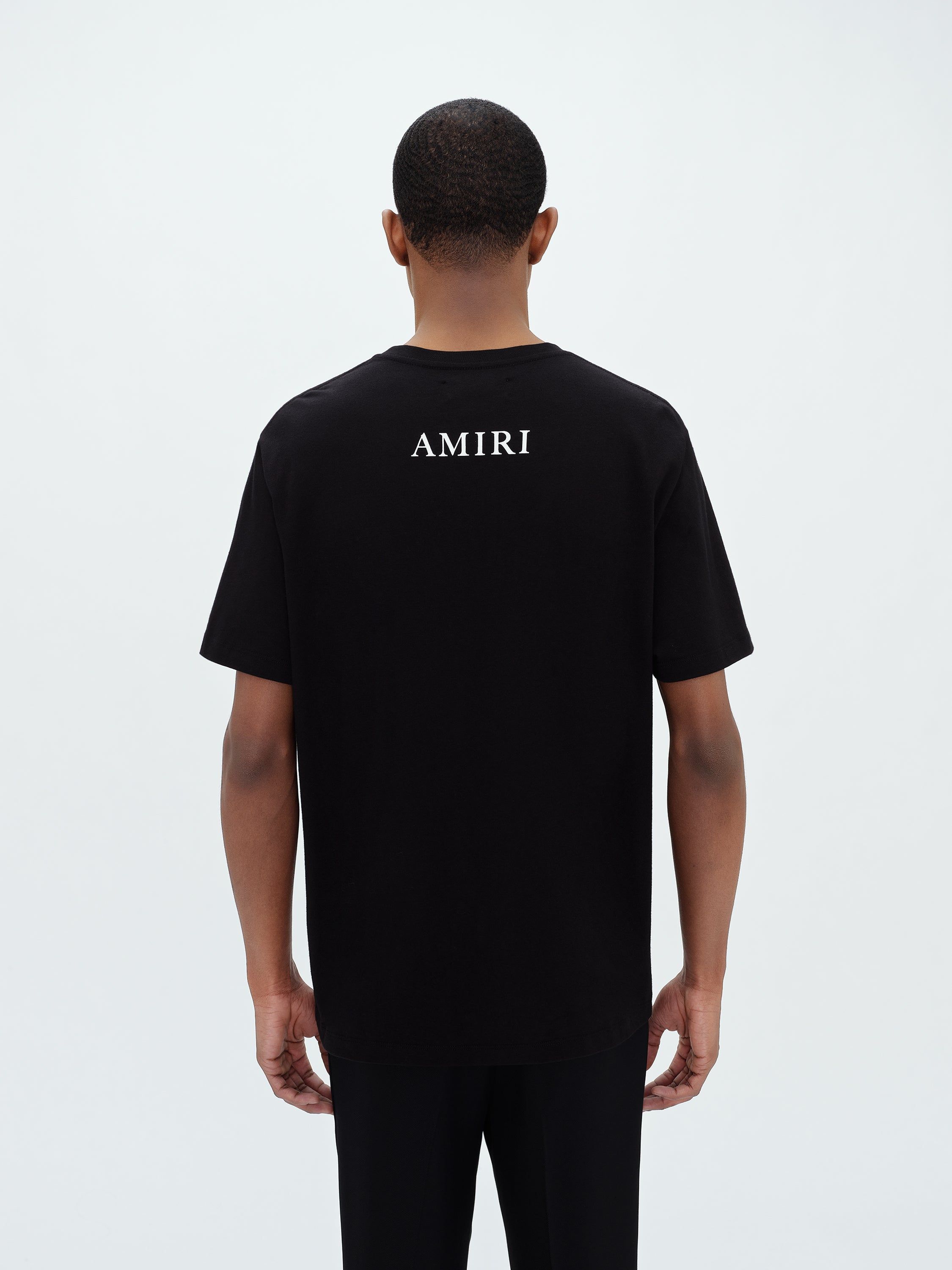 MICRO M.A. BAR TEE - BLACK sold by AMIRI product image thumbnail 5