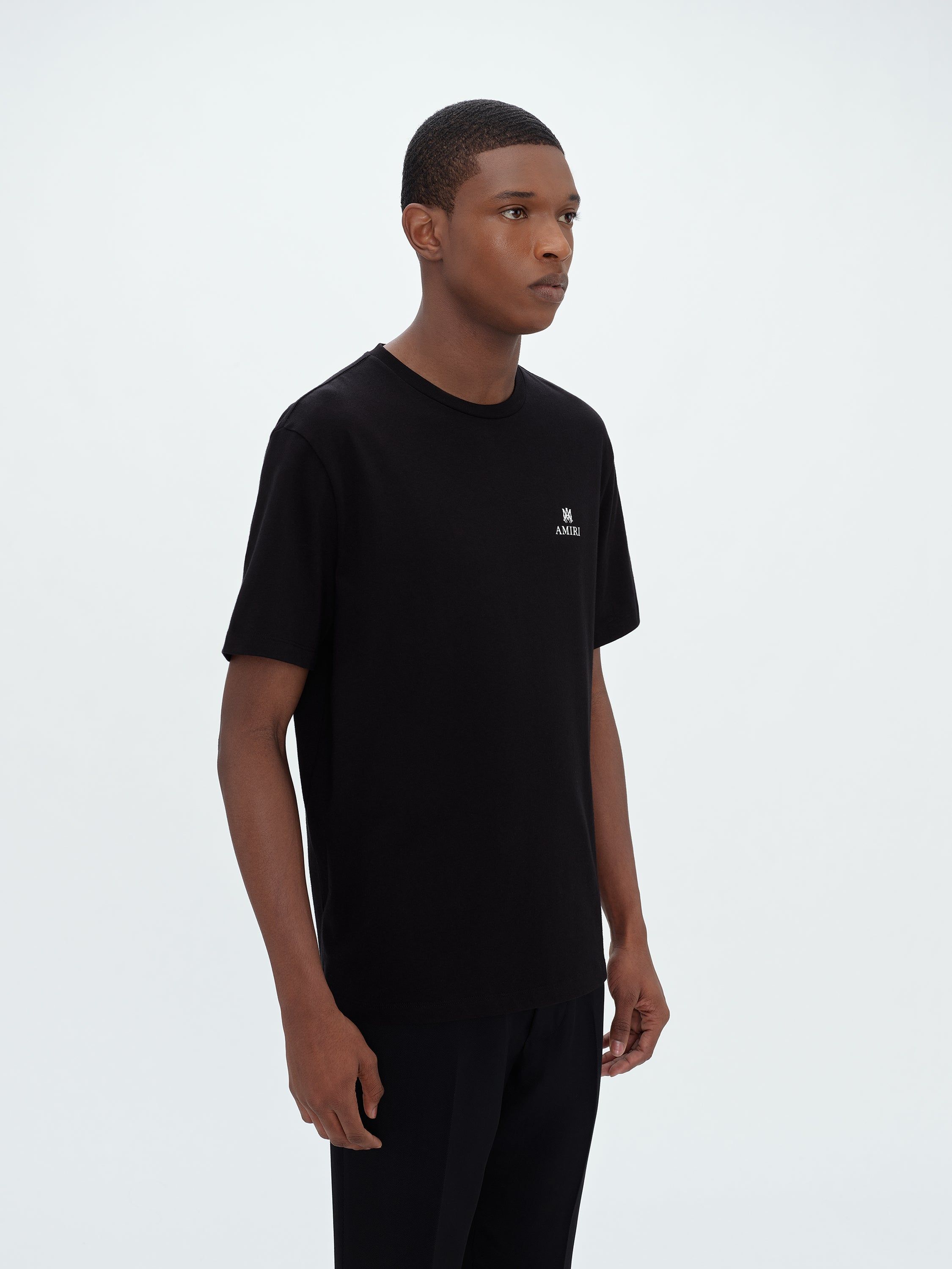MICRO M.A. BAR TEE - BLACK sold by AMIRI product image thumbnail 4