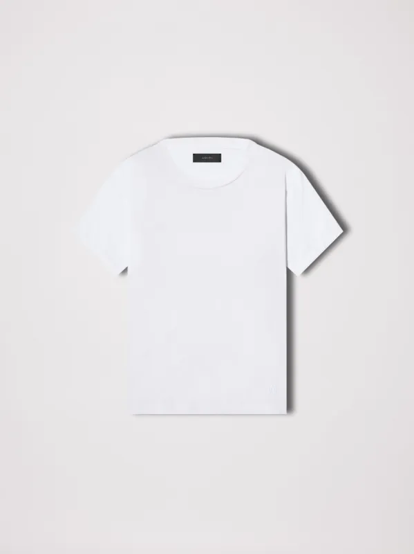 M.A. APPLIQUE TEE - WHITE sold by AMIRI