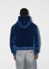 VELOUR HOODIE - BLUE sold by AMIRI