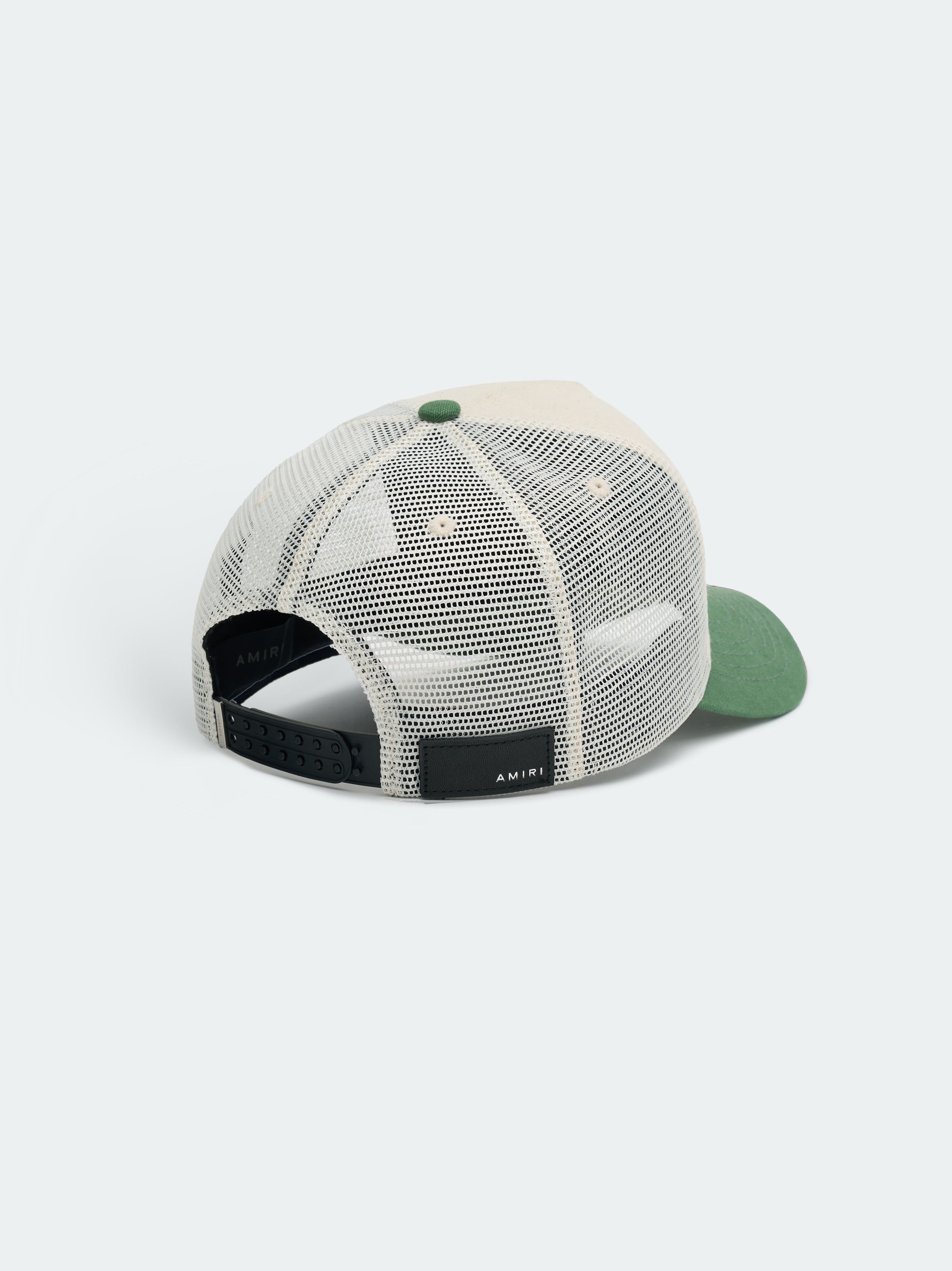 TWO TONE MA TRUCKER HAT - Natural Mineral Green sold by AMIRI product image thumbnail 3