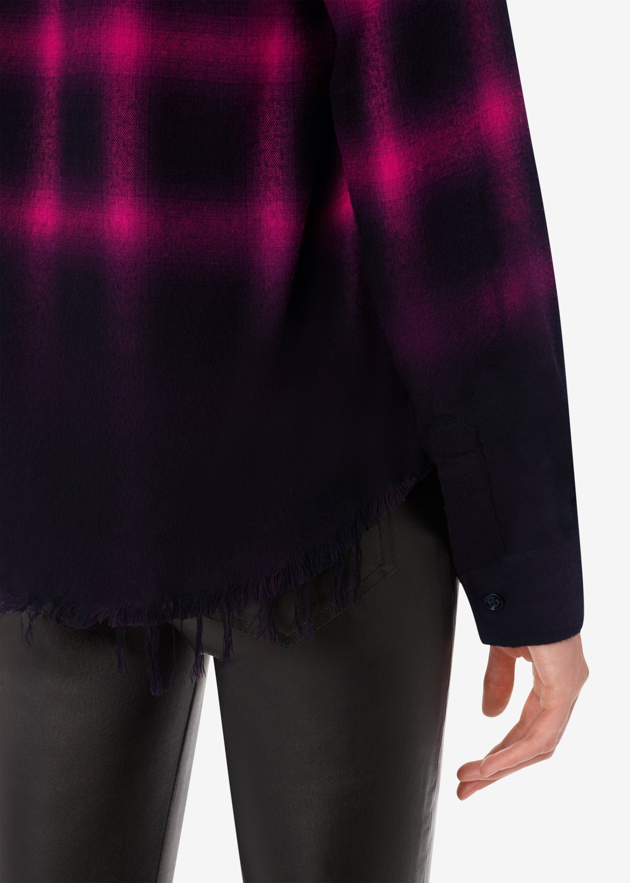 WOMEN - WOMEN'S DIP DYE SHADOW PLAID - PINK sold by AMIRI product image thumbnail 2