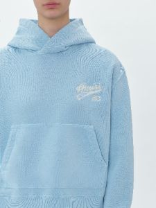 WOMEN - AMIRI 22 HOODIE - BABY BLUE sold by AMIRI