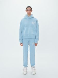 WOMEN - AMIRI 22 HOODIE - BABY BLUE sold by AMIRI