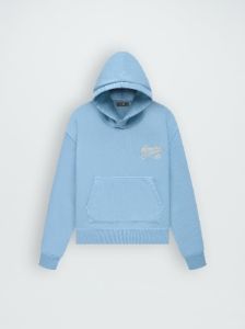 WOMEN - AMIRI 22 HOODIE - BABY BLUE sold by AMIRI