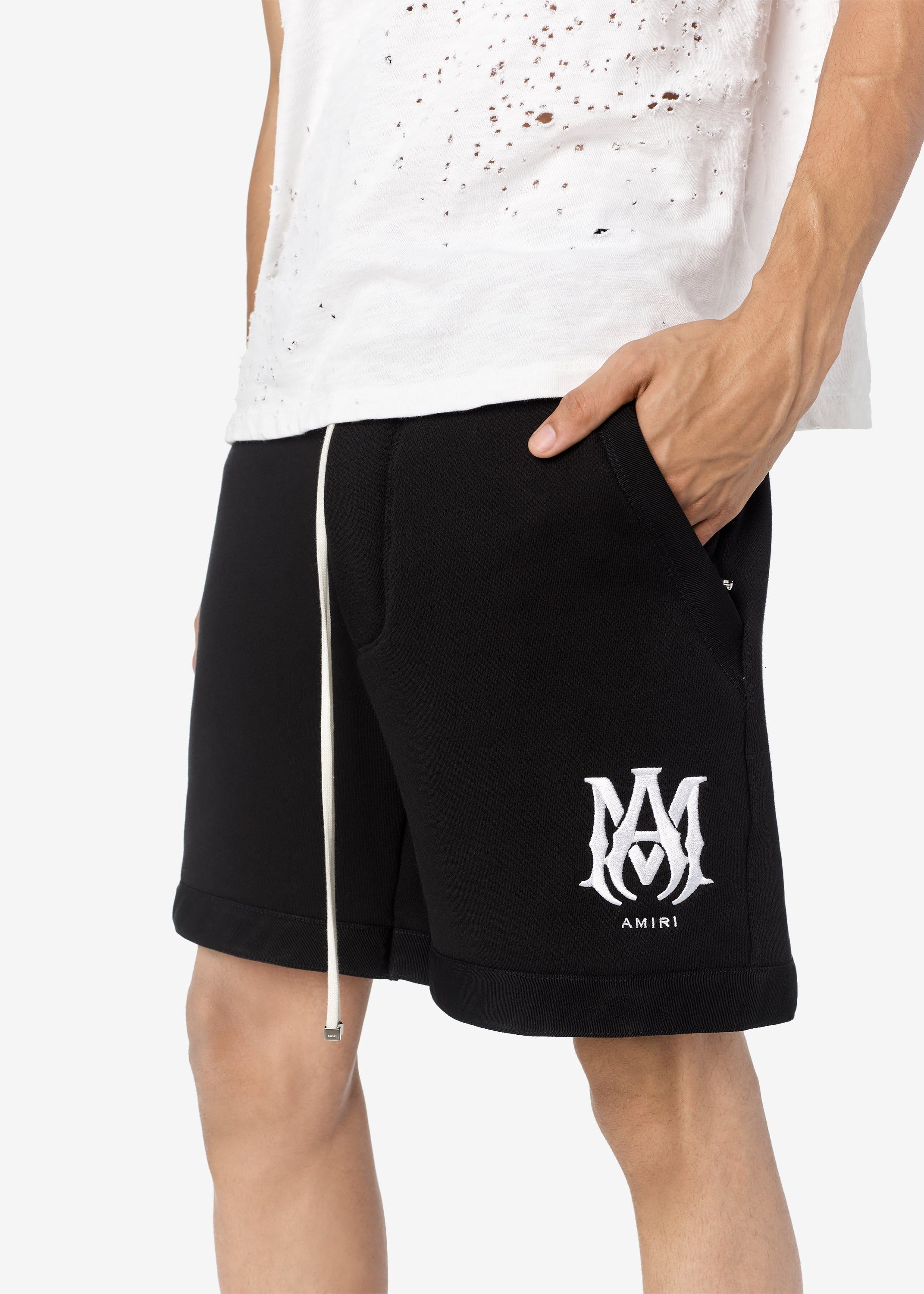 M.A. SWEATSHORT - BLACK sold by AMIRI product image thumbnail 2