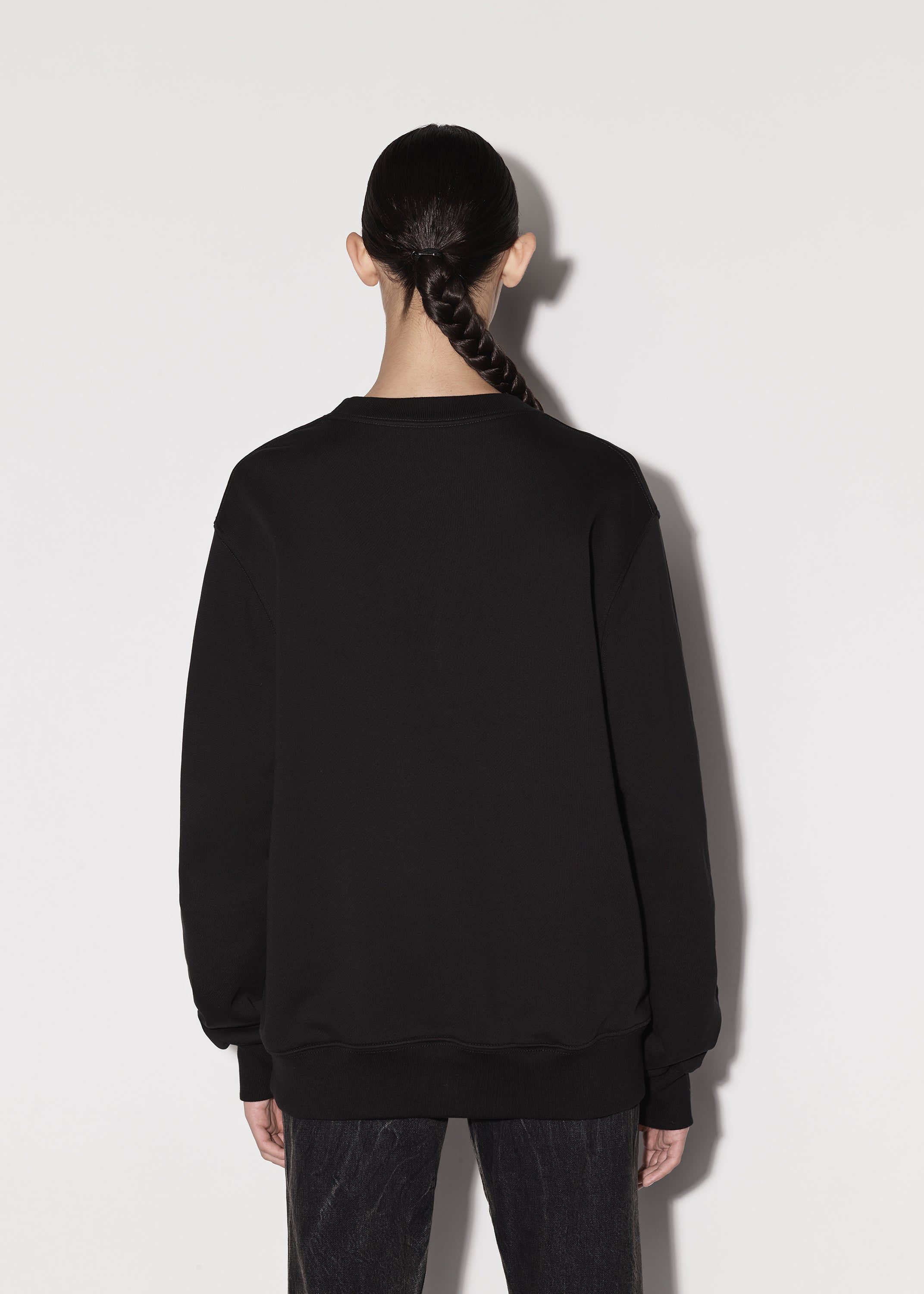 WOMEN - CORE LOGO CREWNECK - BLACK sold by AMIRI product image thumbnail 5