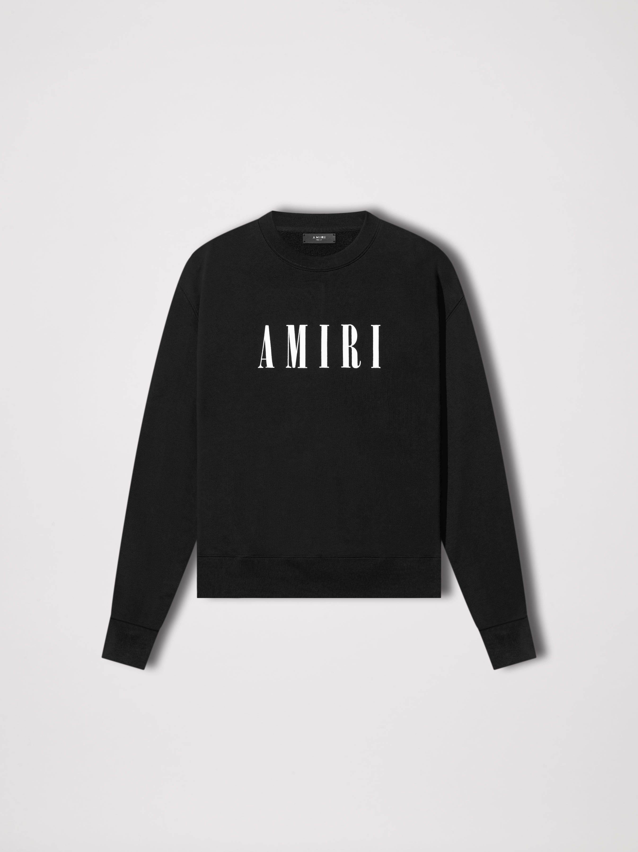 WOMEN - CORE LOGO CREWNECK - BLACK sold by AMIRI