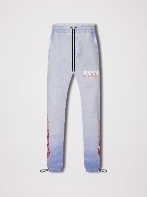 T.G.C.W. SWEATPANTS - BLUE sold by AMIRI