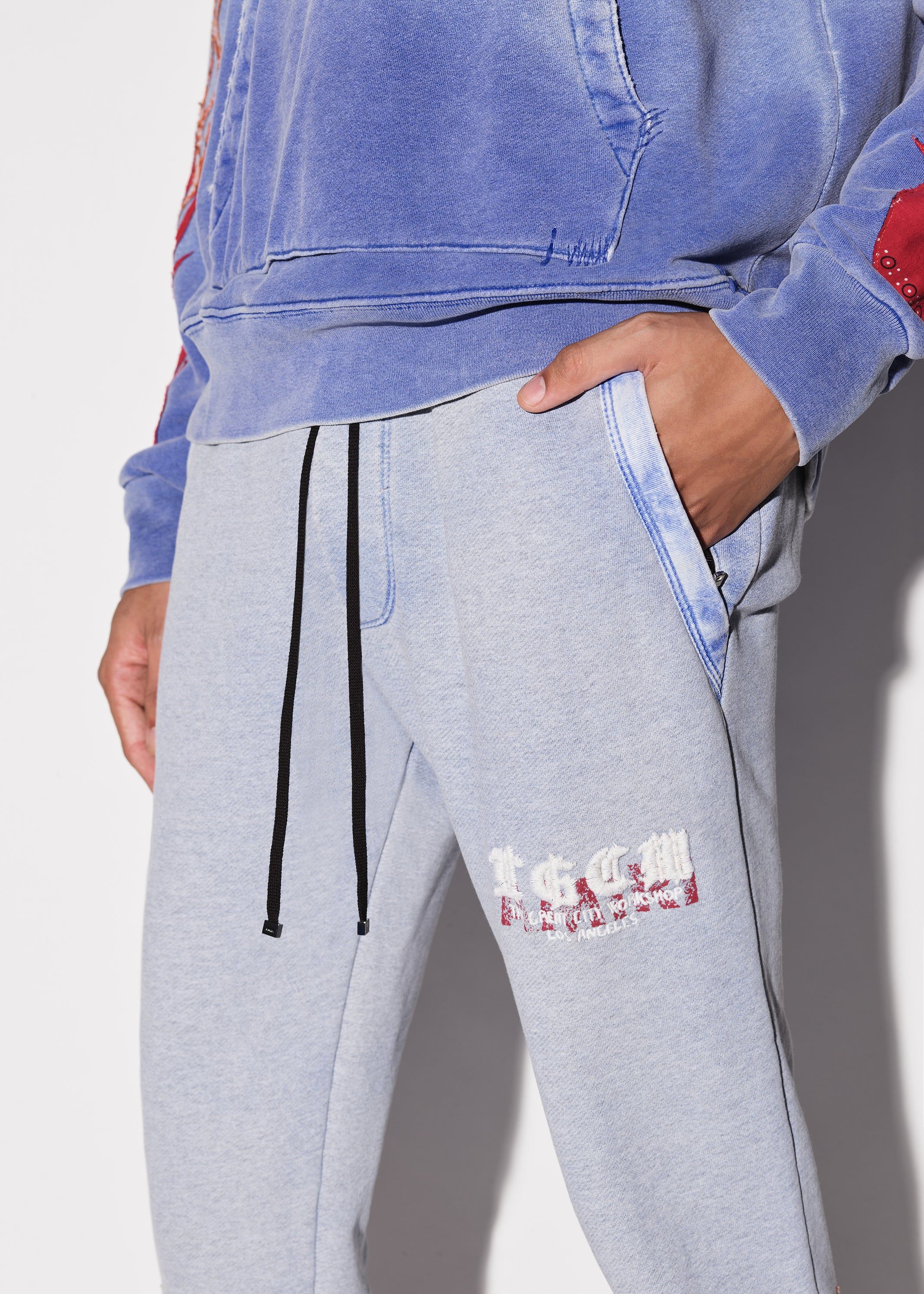 T.G.C.W. SWEATPANTS - BLUE sold by AMIRI product image thumbnail 5